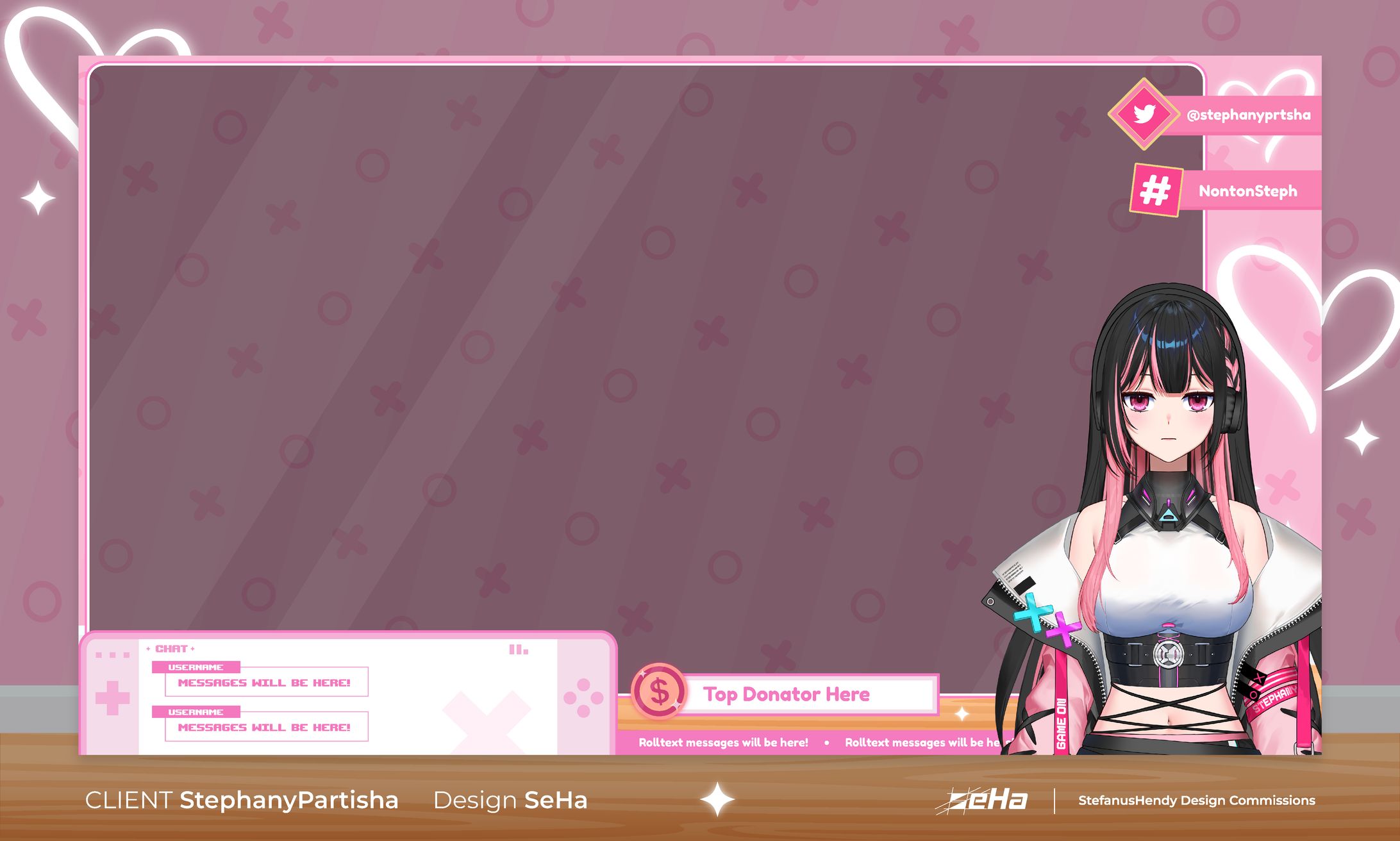 Stephany Partisha Gaming Overlay-1