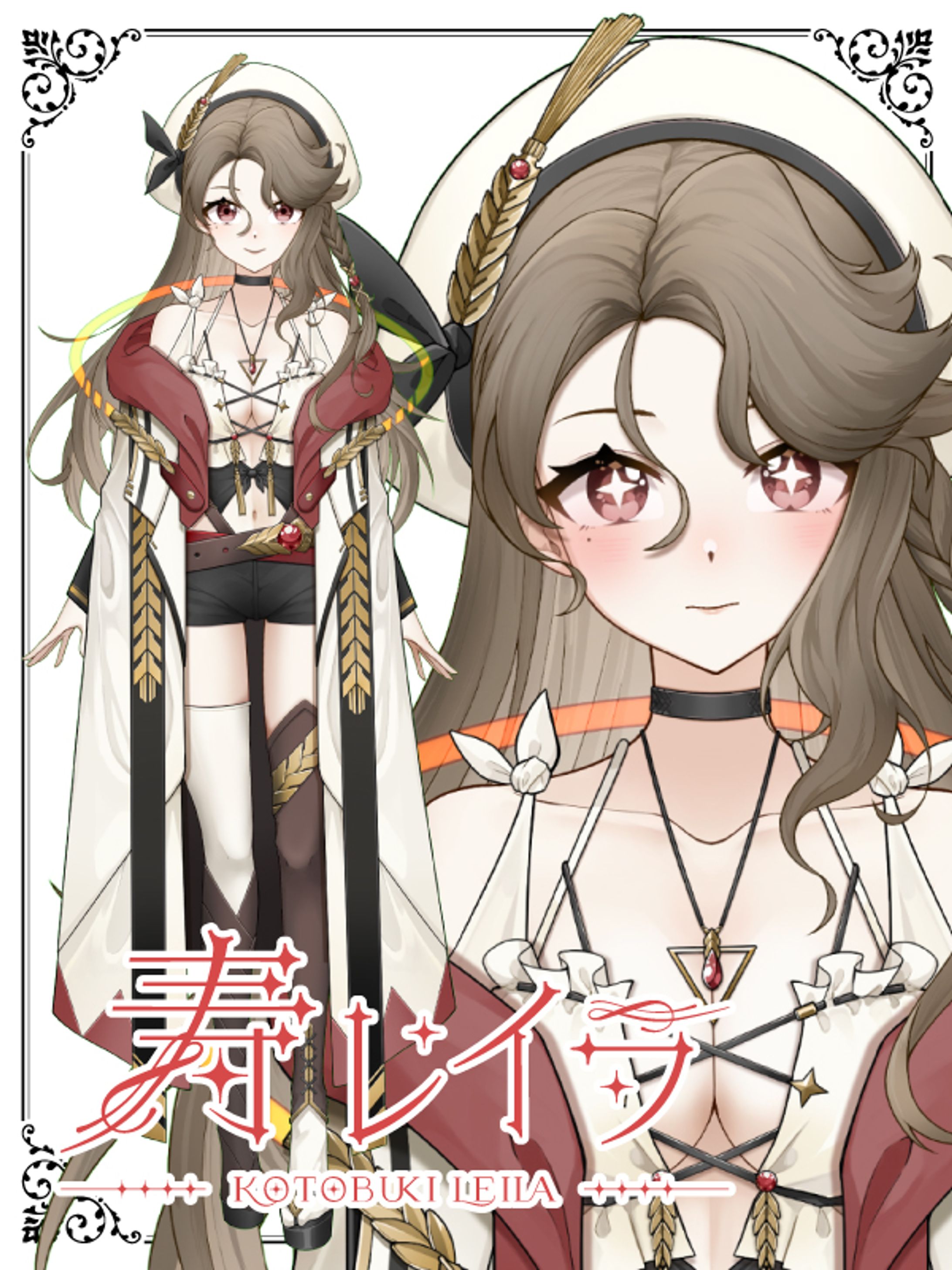 Vtuber / 立ち絵デザイン-1