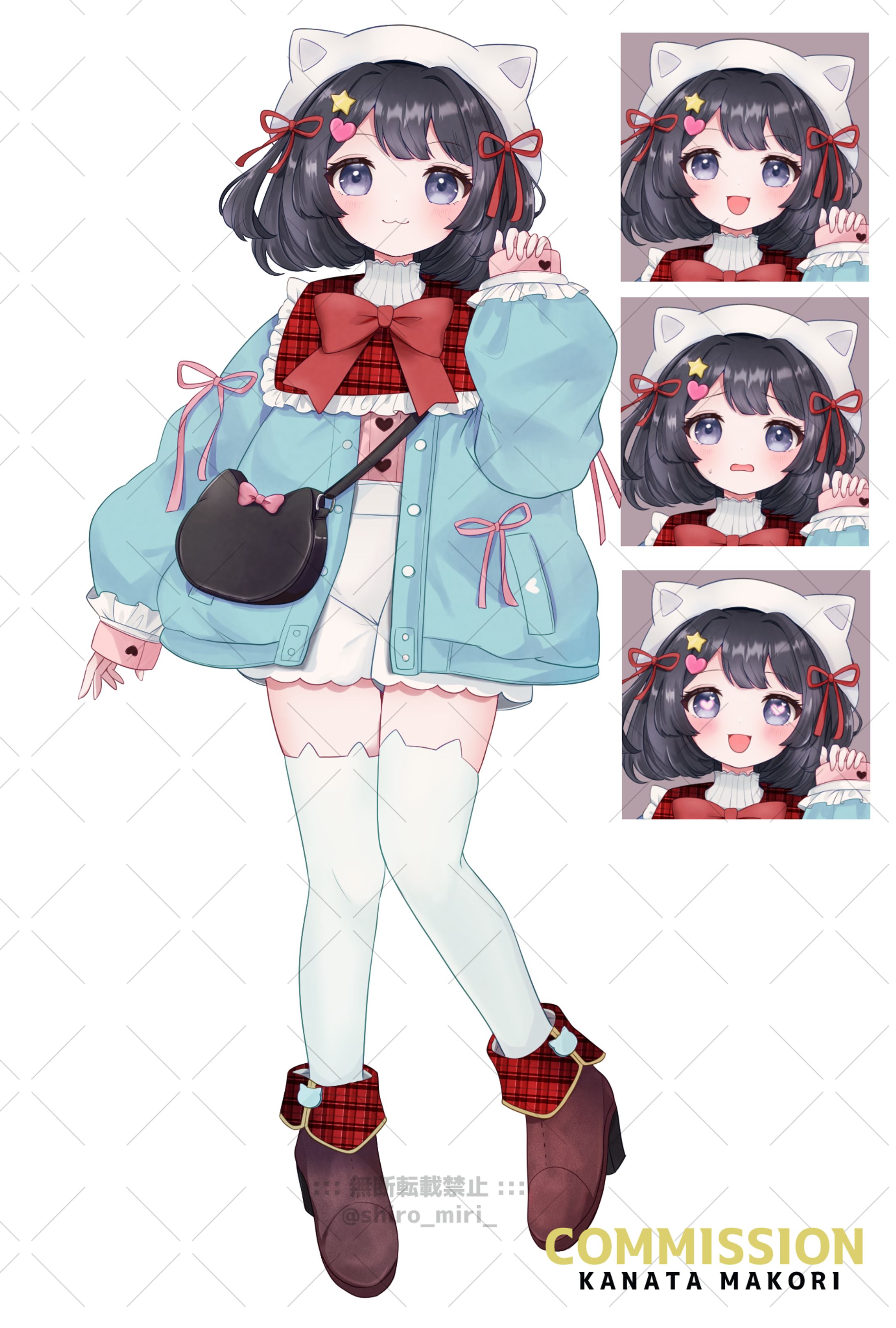 IRIAM用立ち絵・表情差分 / 陽向にこさまご依頼-1