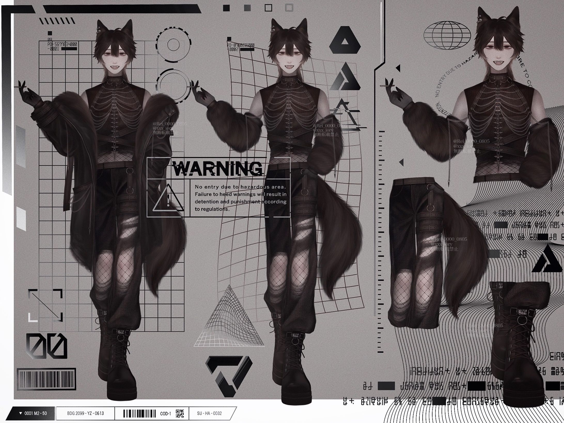VTuber様 立ち絵-1
