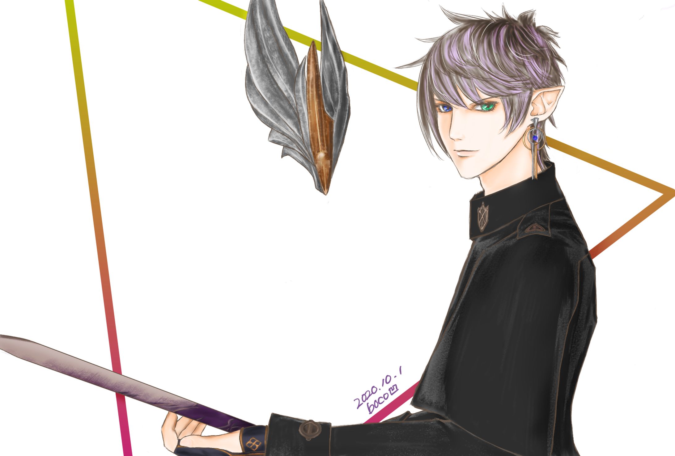 【ibisPaint】デジタルイラスト(手描き)-1