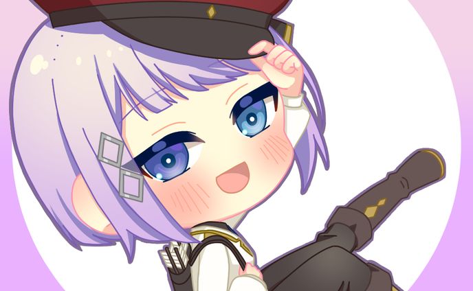 【ご納品】紫電 楓様　デフォルメイラスト