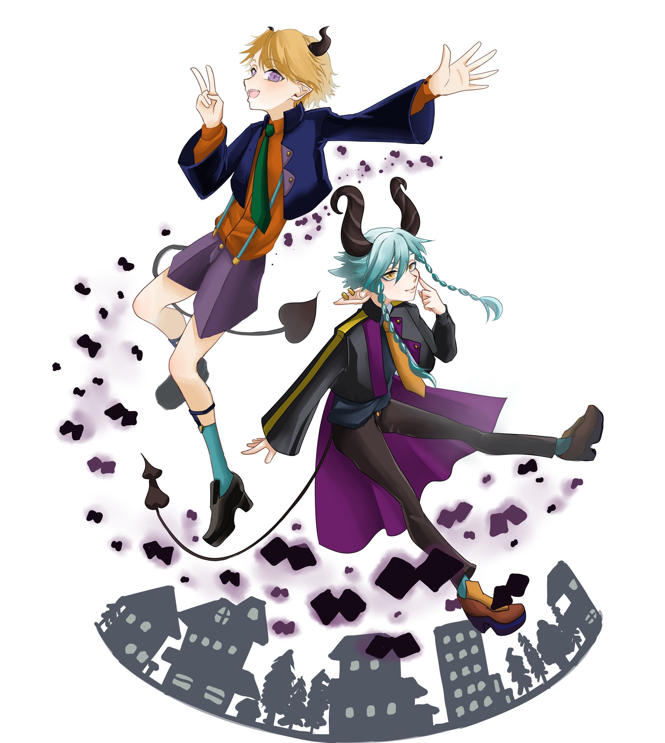ナイトダークメイプル擬人化-1