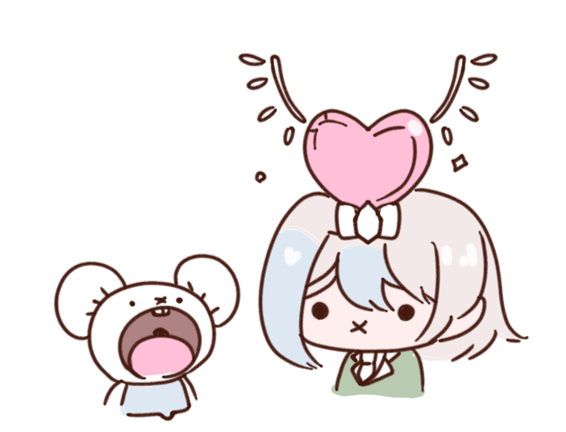 おはようvtuber投稿イラスト-1