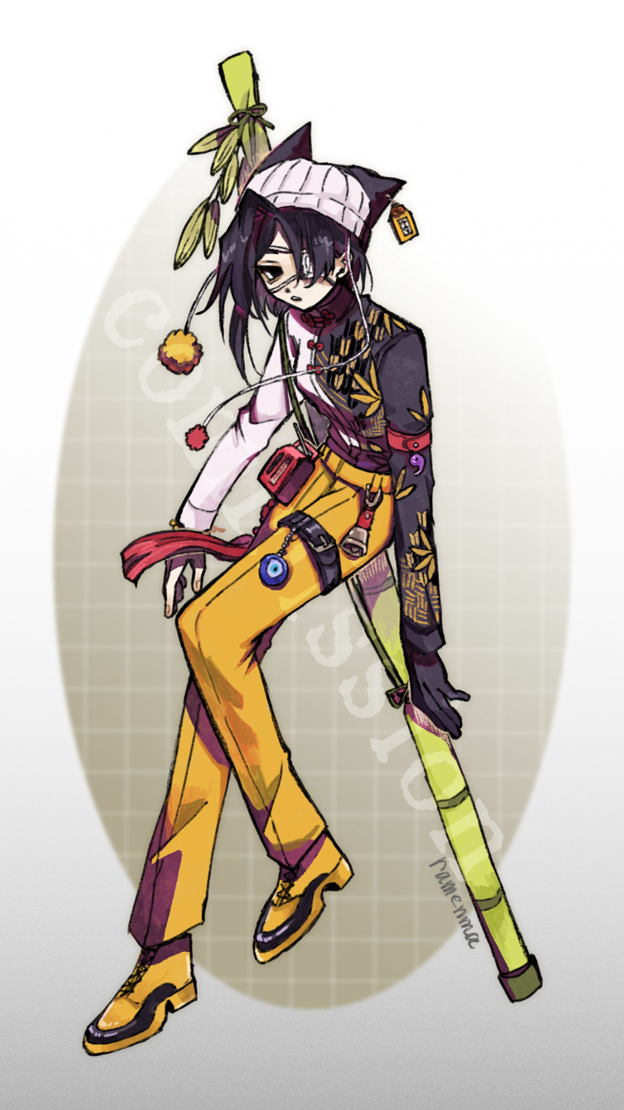 【依頼】TRPG用の立ち絵制作・キャラクターデザイン-1