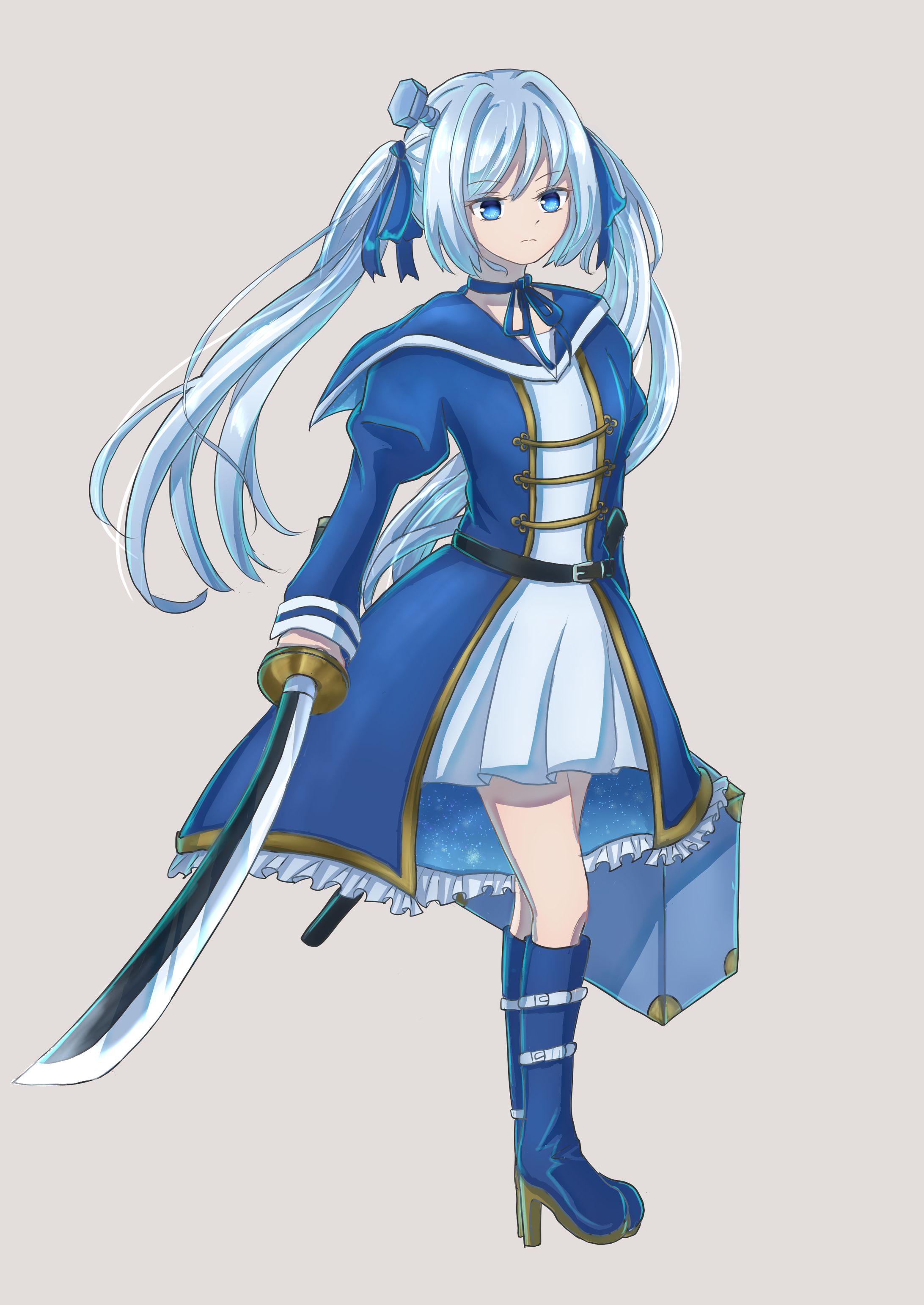 キャラクター立ち絵　女の子6　ファンタジー-1