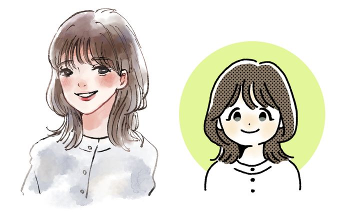 似顔絵イラスト制作