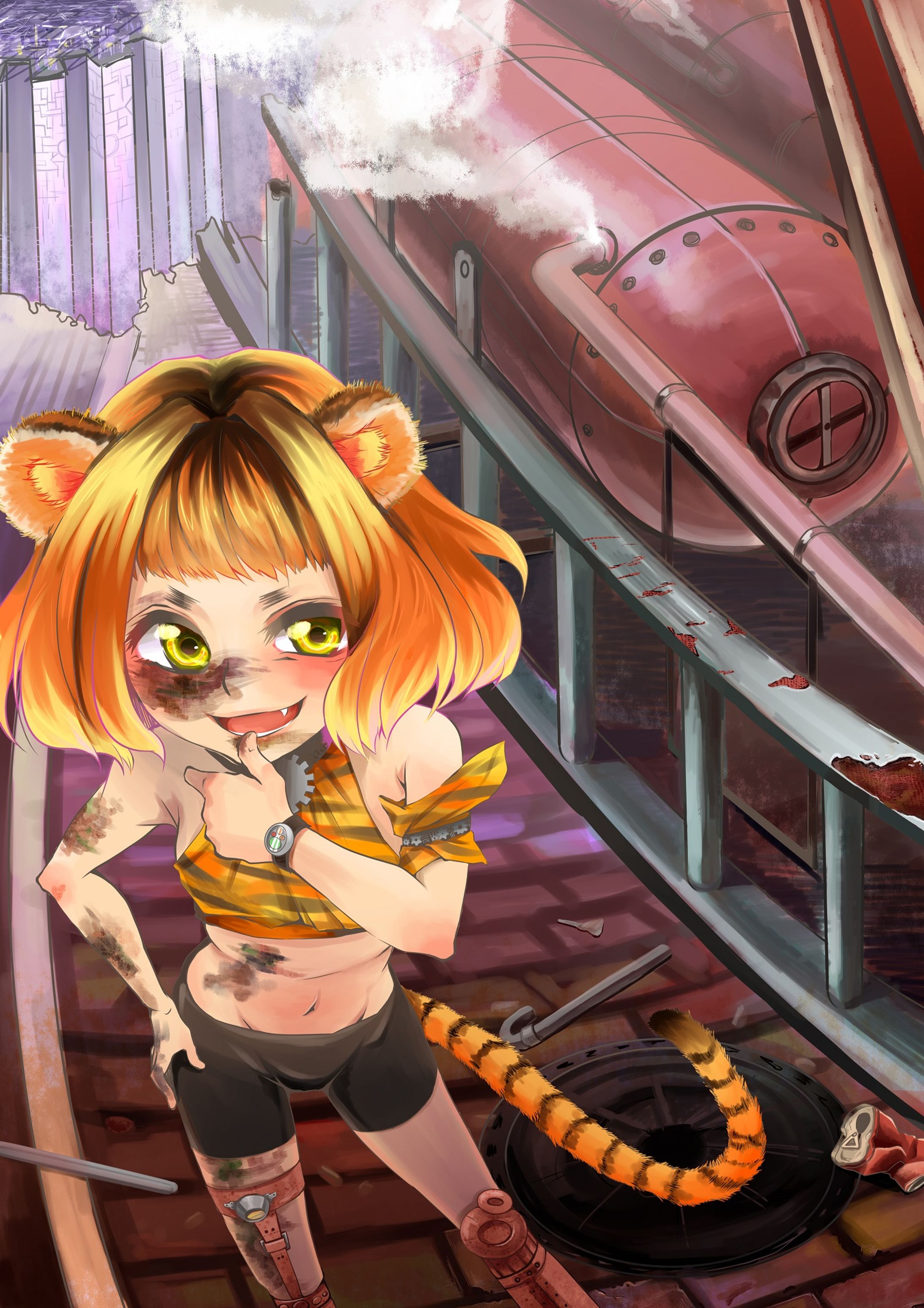虎娘 スチームパンク-1