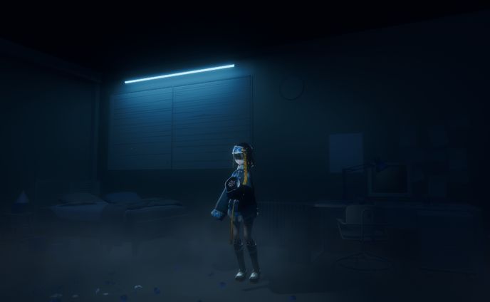 バーチャルシンガーyosumiさんのVRChat内、体験型音楽ワールド Undestined - yosumi (Music Experience World) のサウンドエンジニアリングを担当致しました