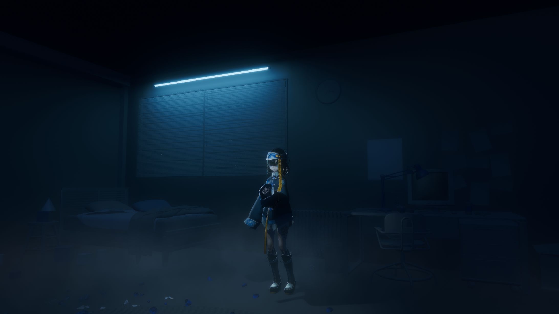 バーチャルシンガーyosumiさんのVRChat内、体験型音楽ワールド Undestined - yosumi (Music Experience World) のサウンドエンジニアリングを担当致しました-1