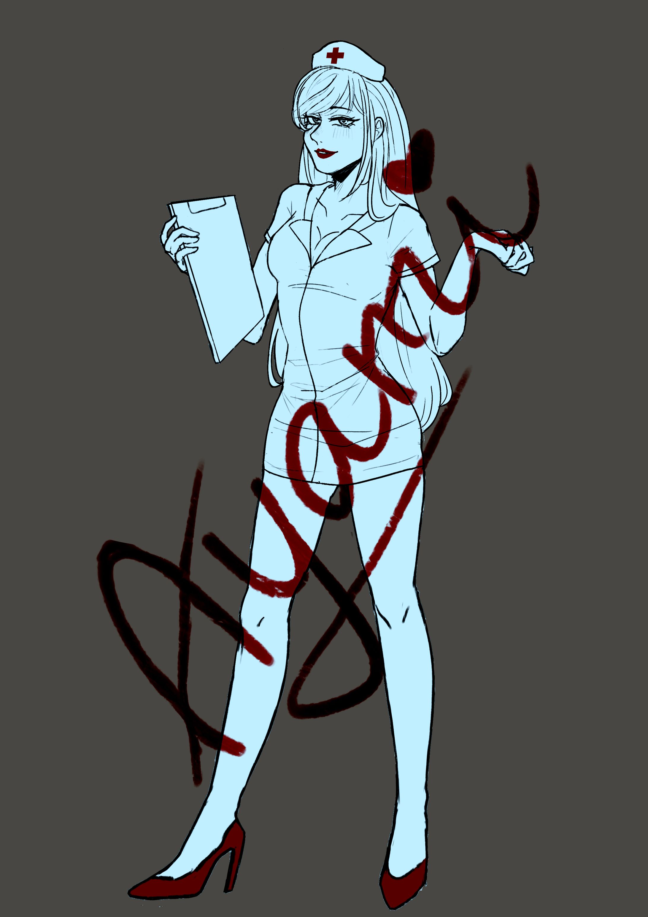 Artwork - Full body, sketch-1