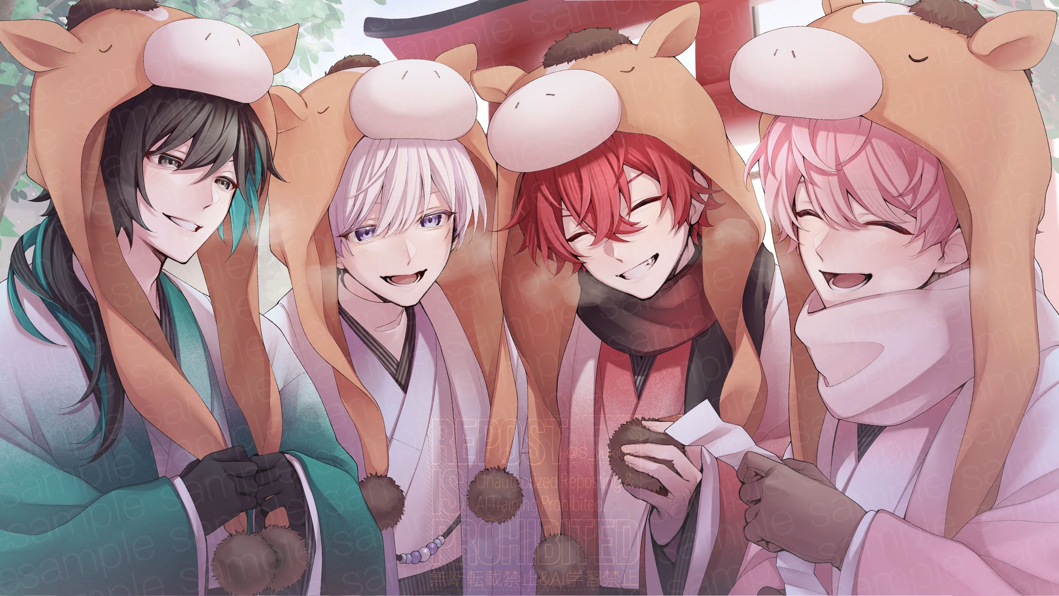 [ご依頼]騎士Ｘ-KnightＸ-様 2026お正月イラスト-1