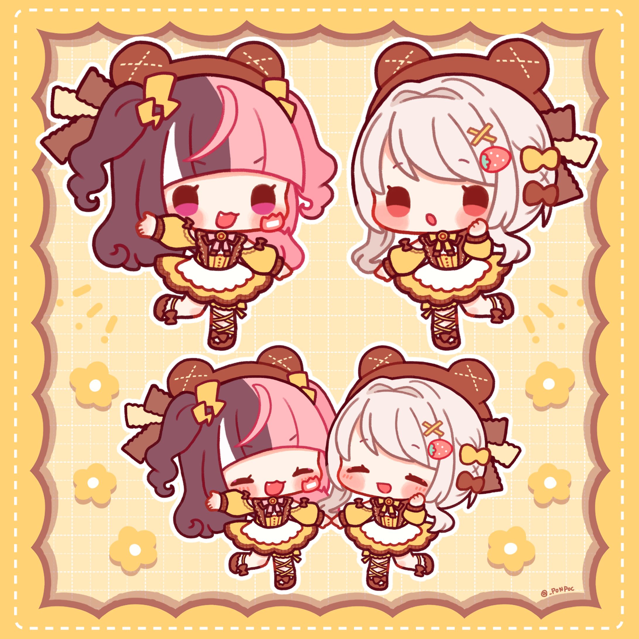【お仕事】はにらび　SDイラスト-1