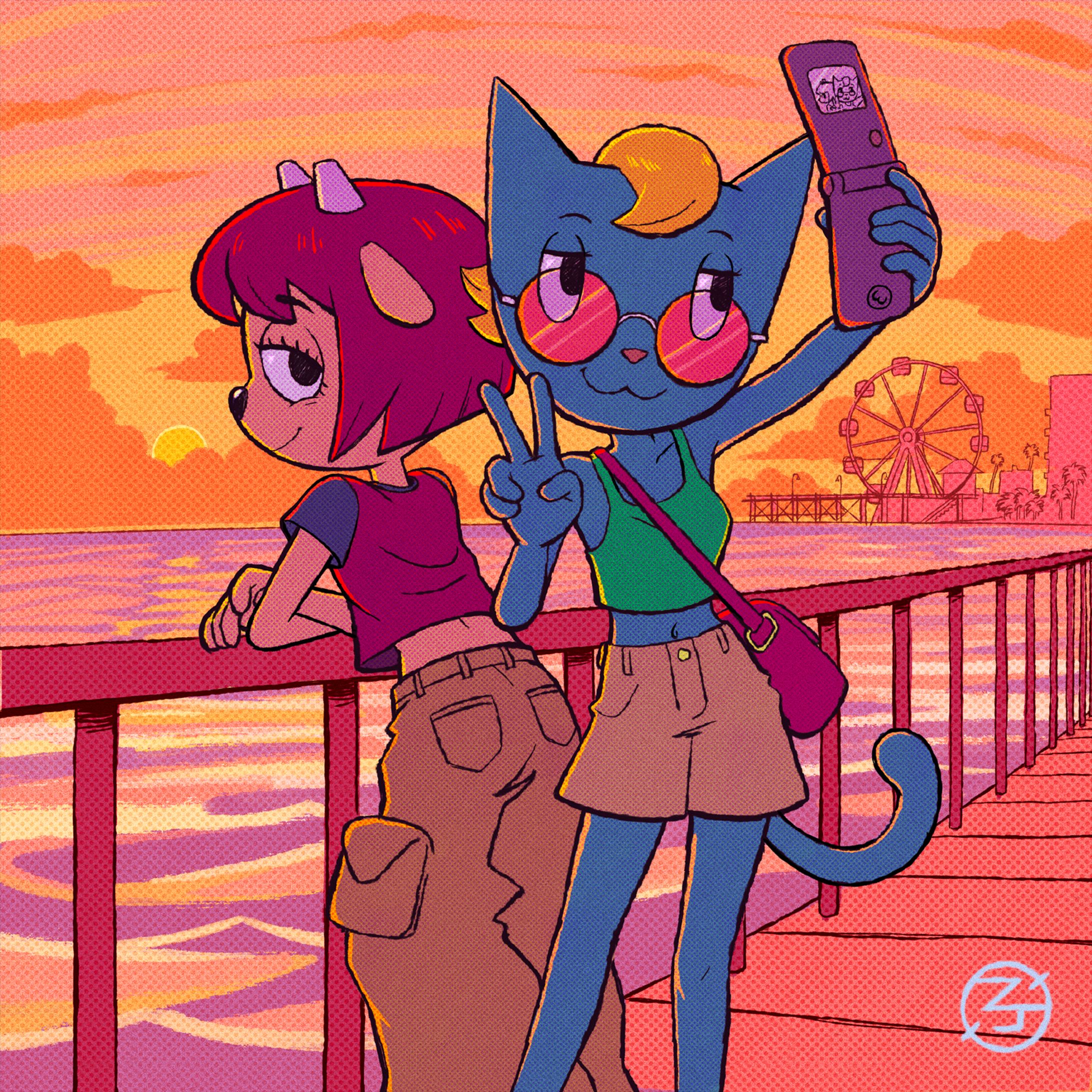 Boardwalk Sunset-1