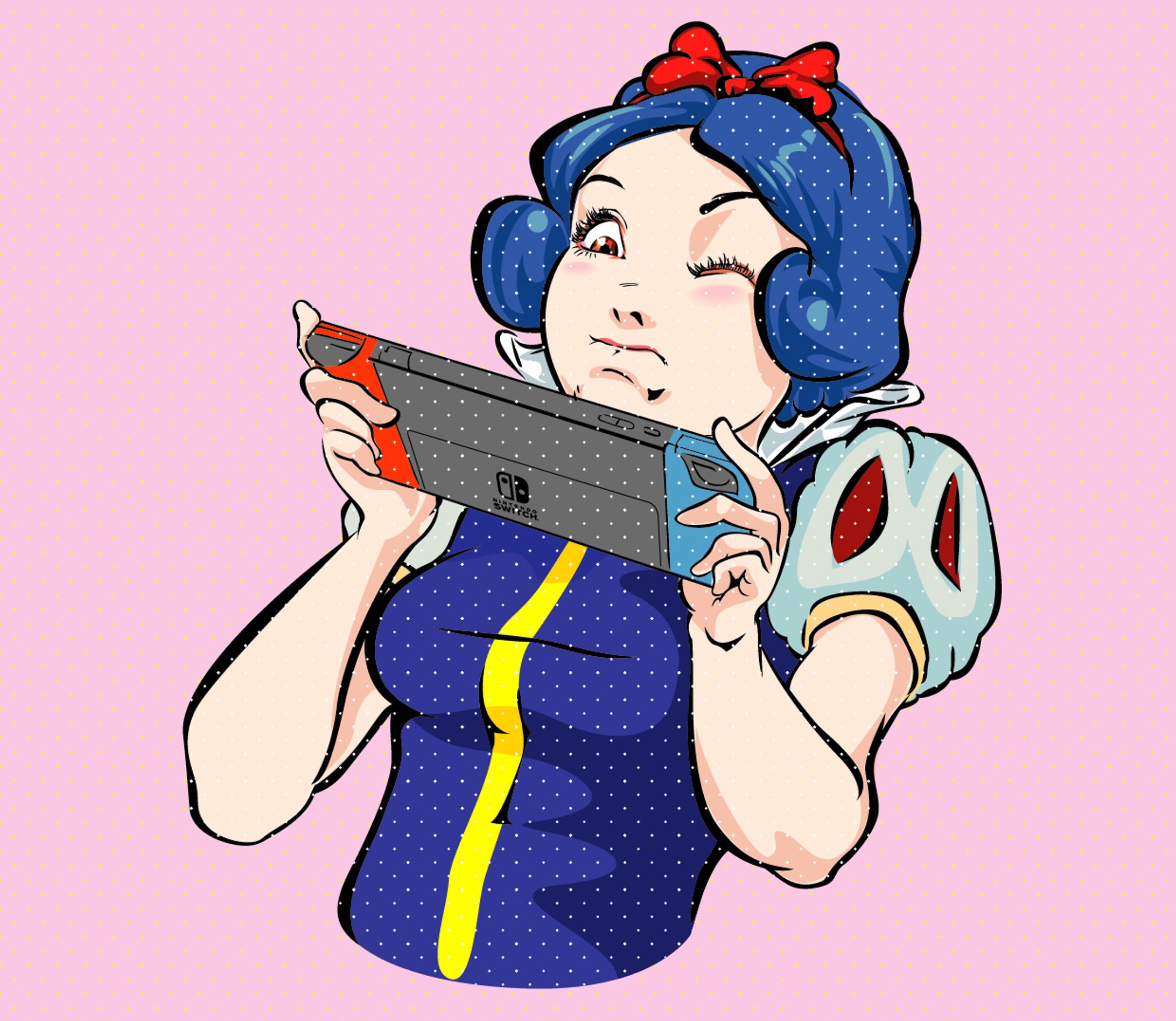 白雪ゲーム操作失敗Switch-1