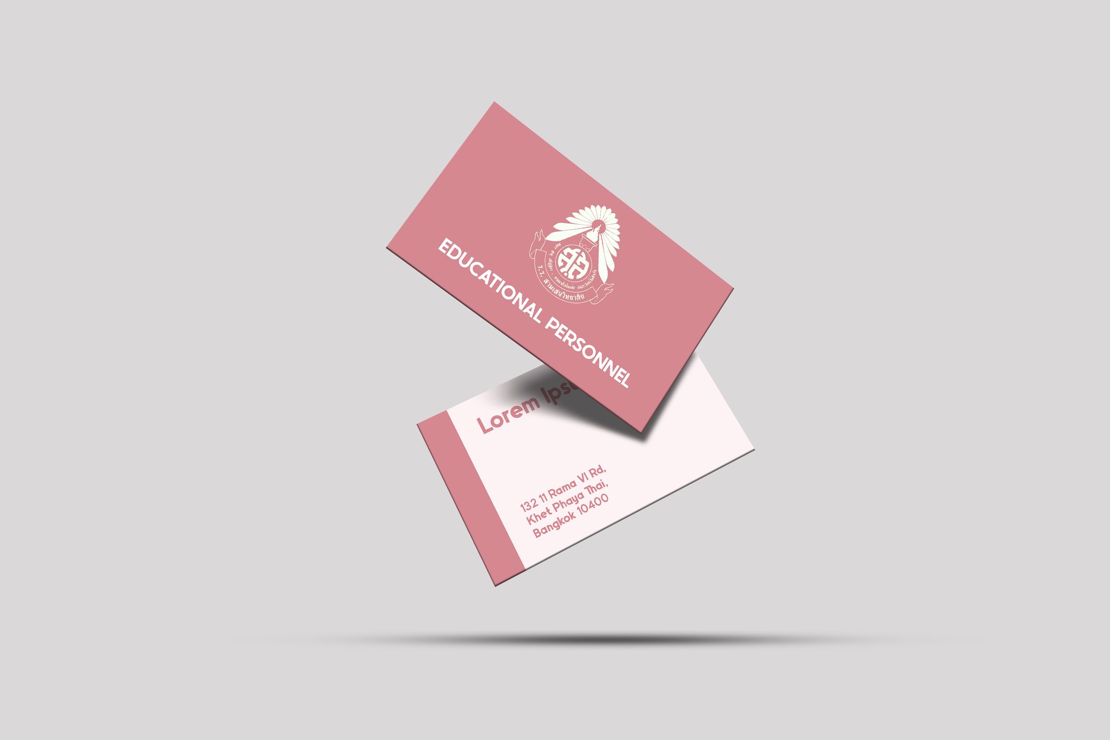 (ID Card) Samsenwittayalai Corporate Identity | Student-Made Design 2-1