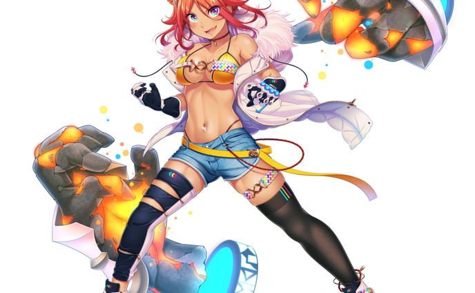 Flame fist