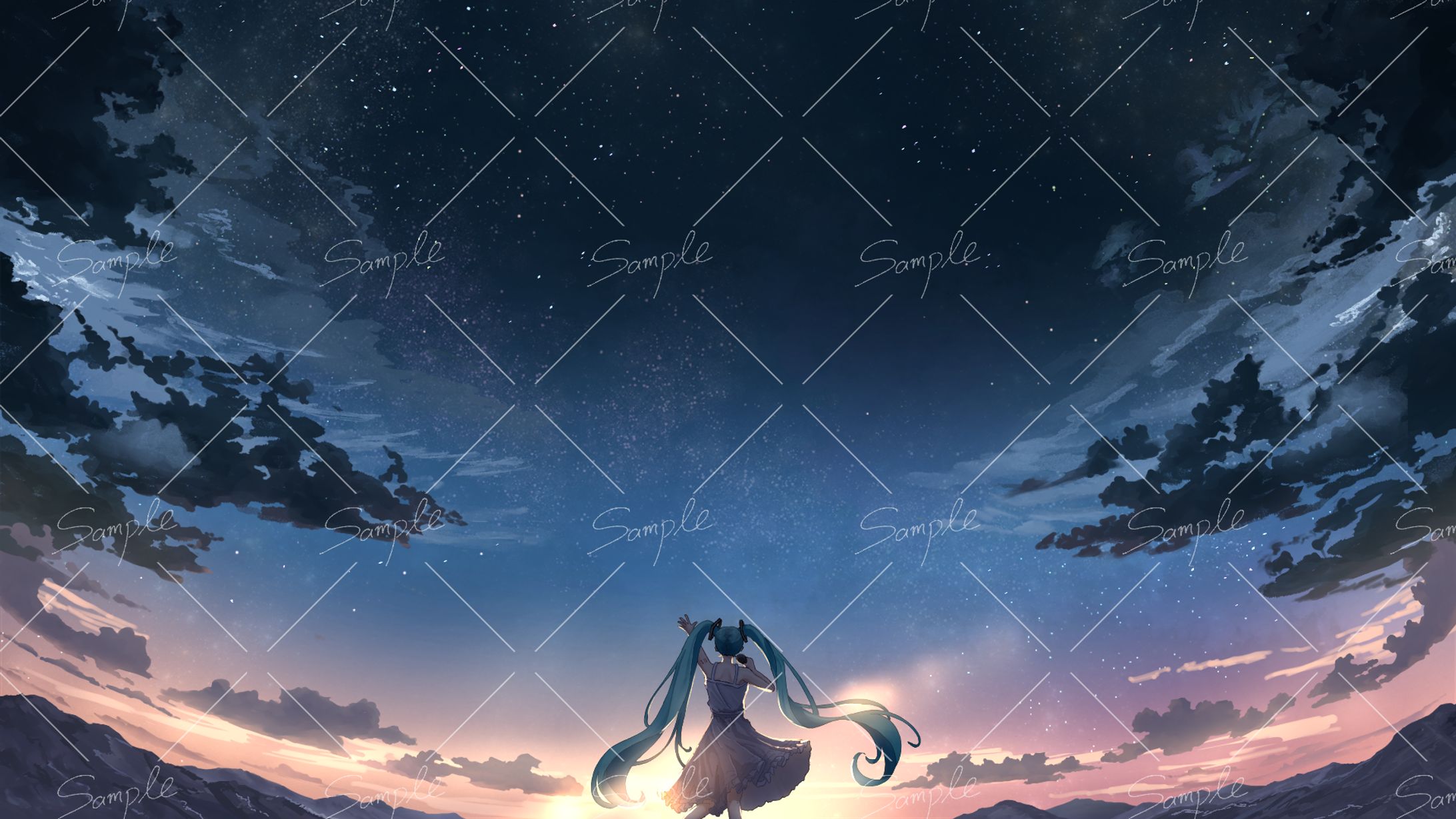 【有償依頼】暗病み様「君がくれた音」MVイラスト-1