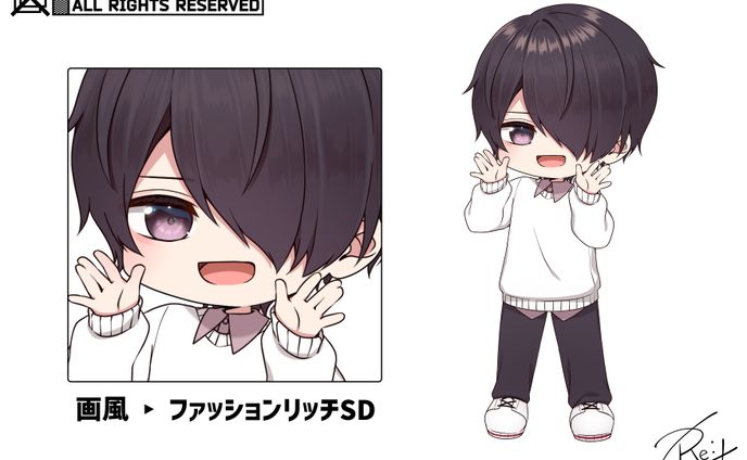 kec / デフォルメイラスト