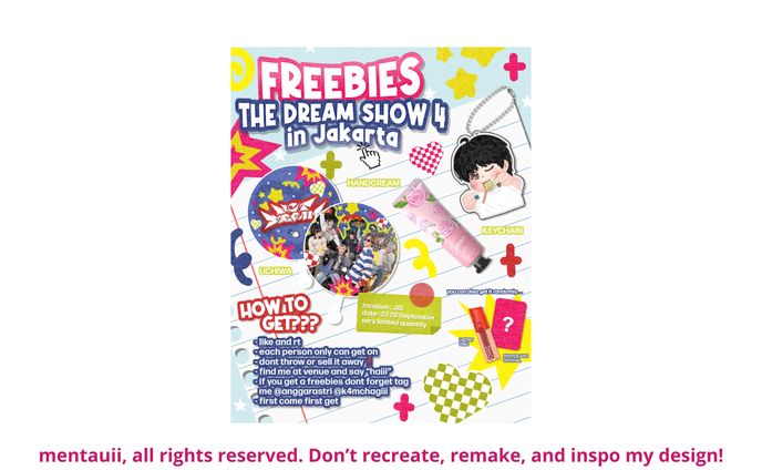 NOTICE POSTER + UCHIWA + CHIBI