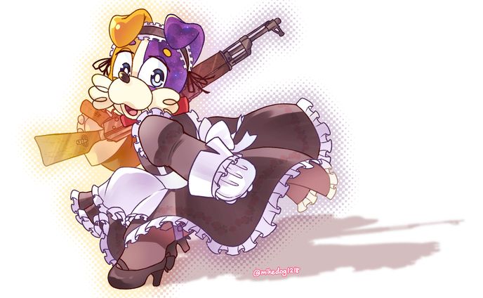 メイドみけ犬さん