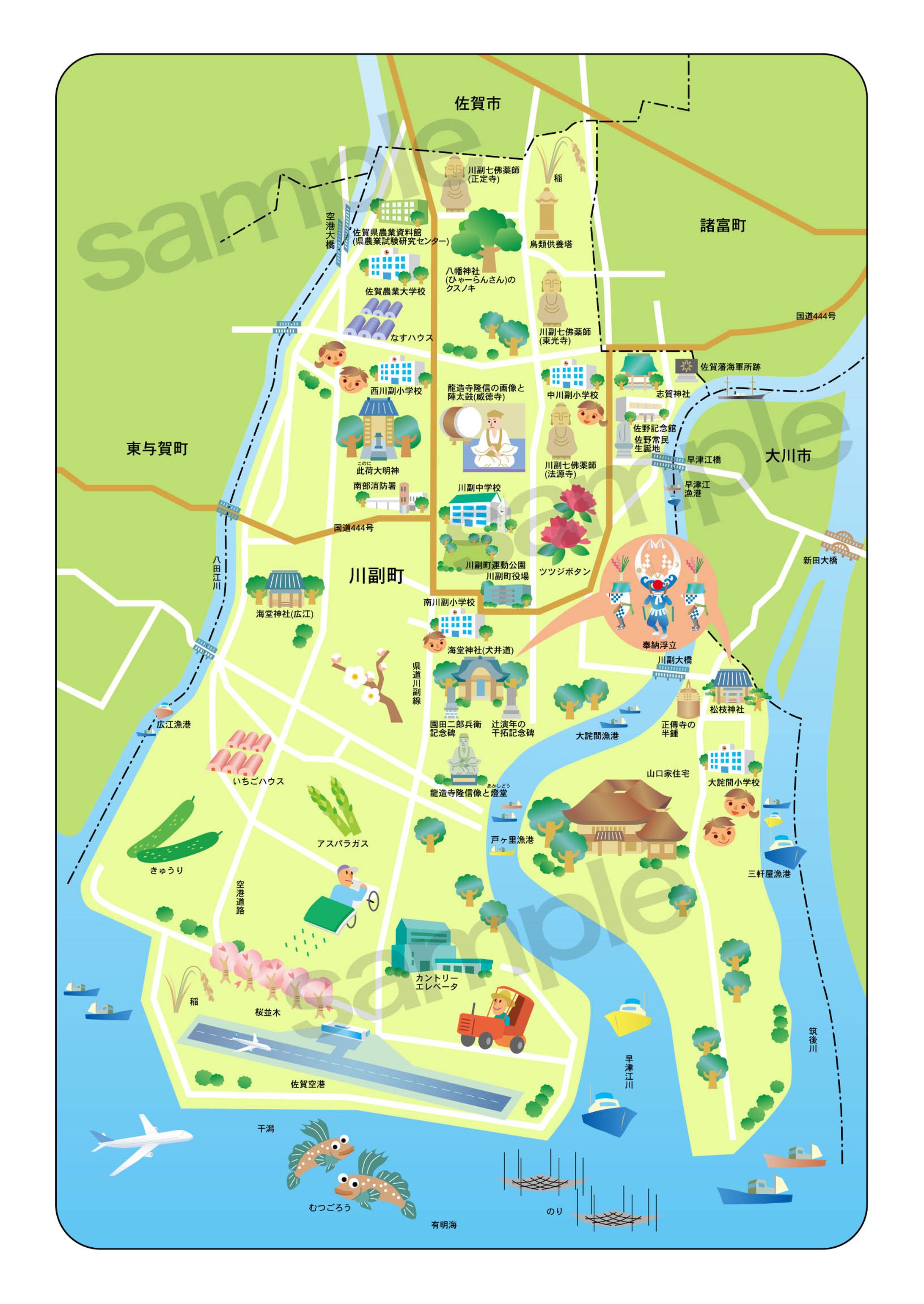 川副町マップ-1