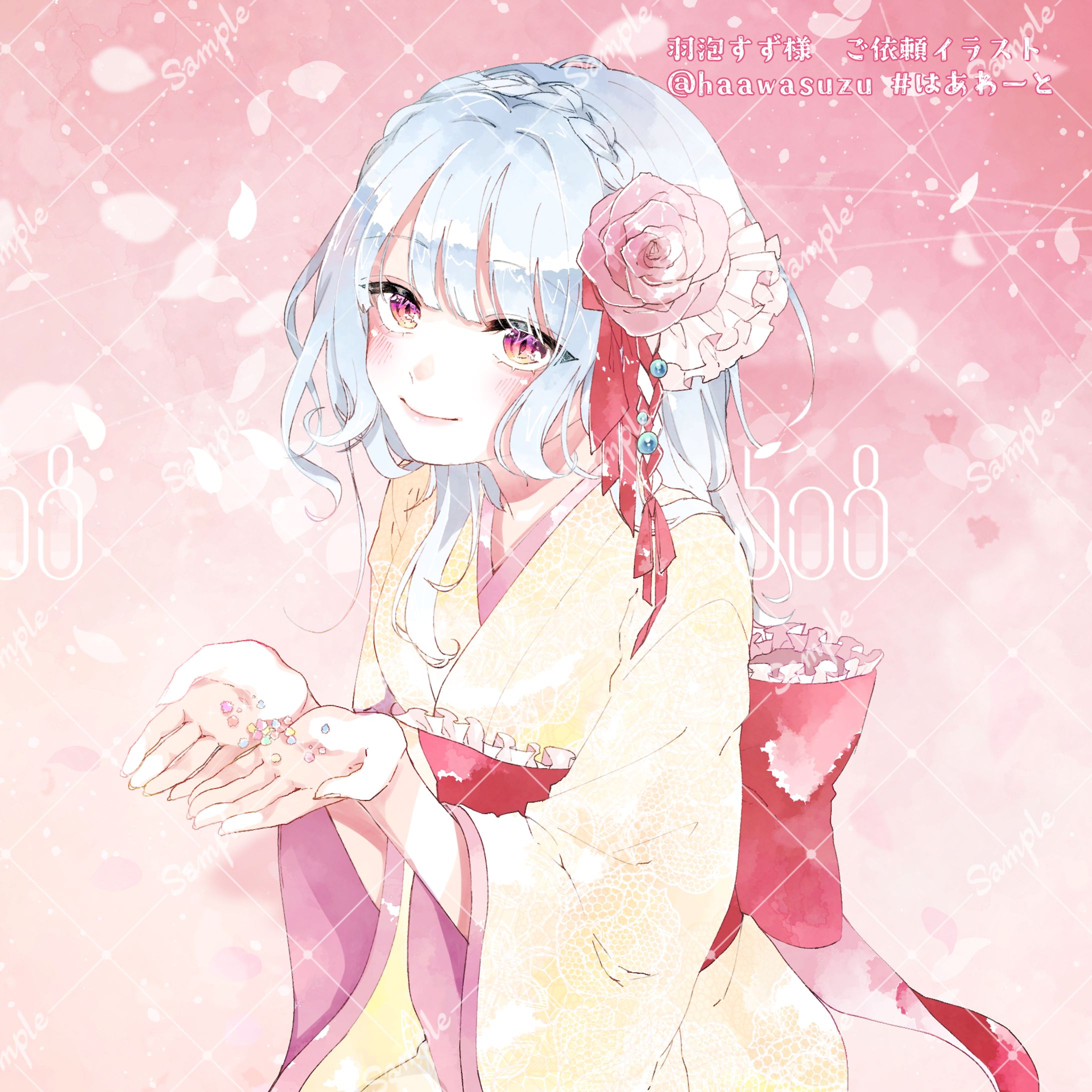 羽泡すず様　ご依頼イラスト-1