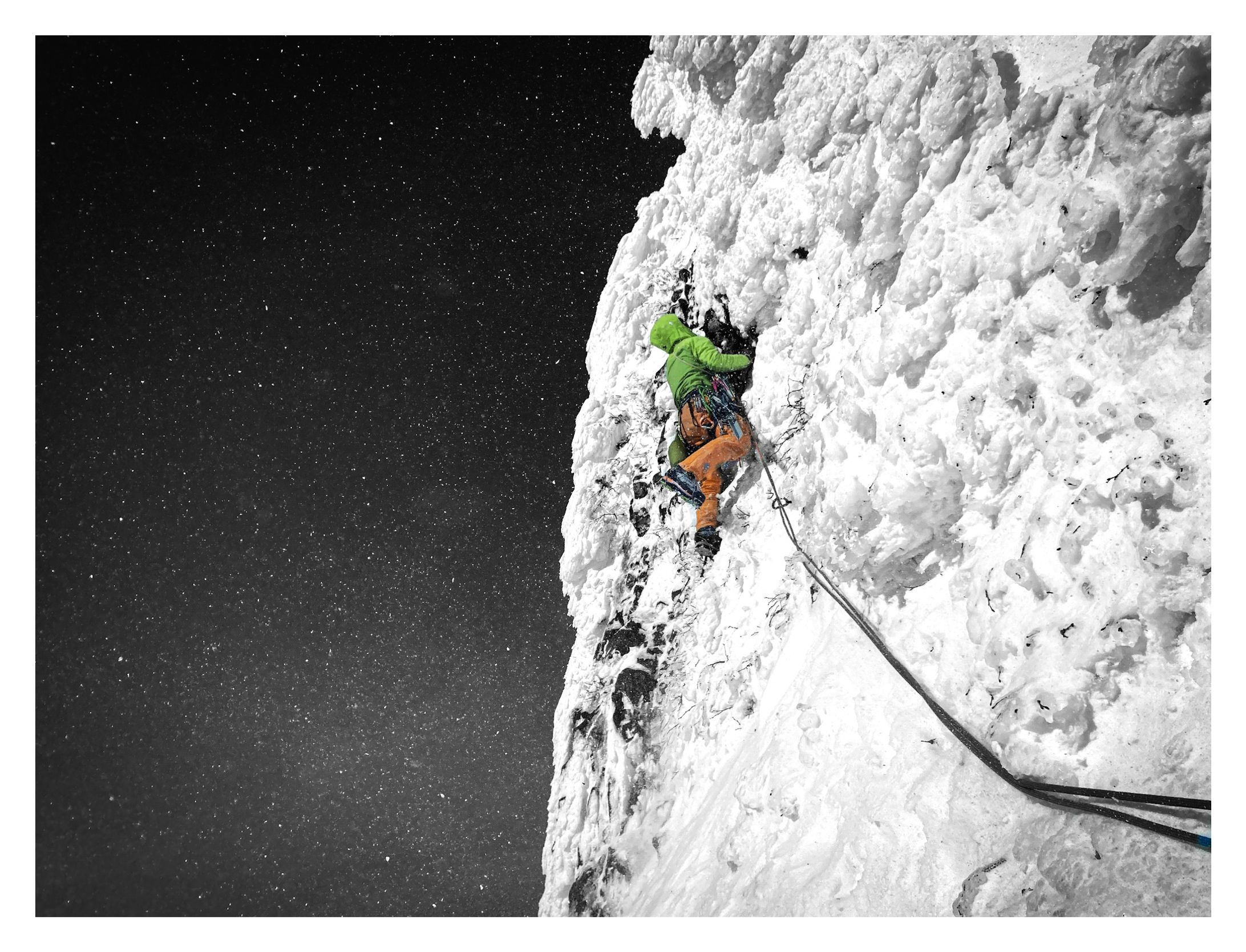 Winter climbing photo -1