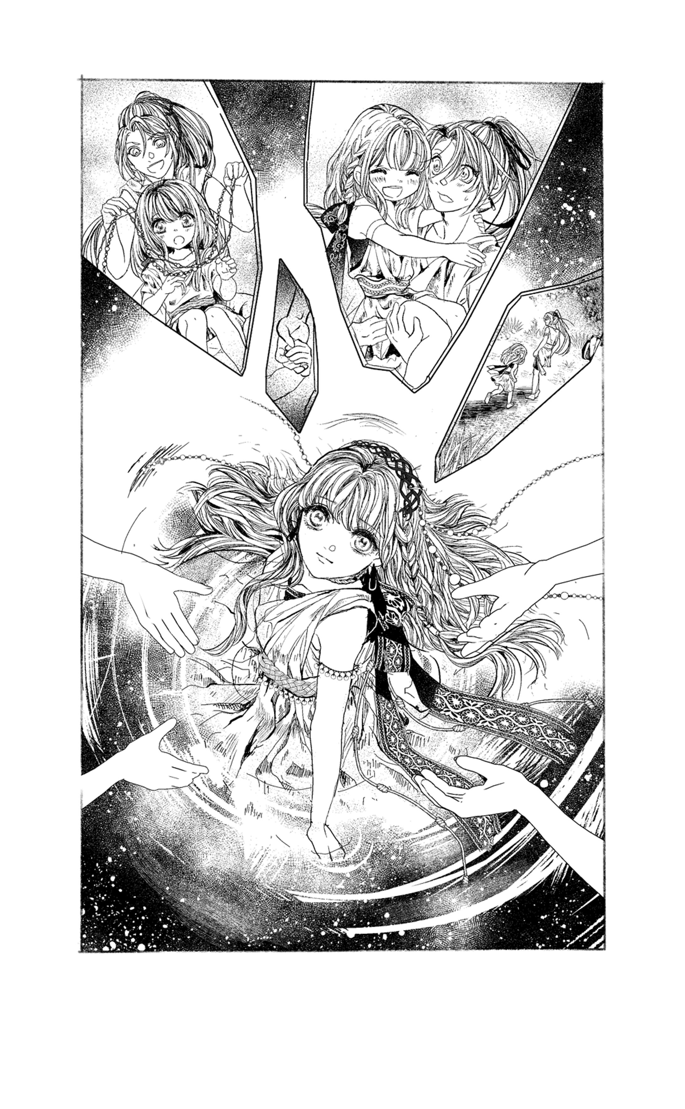 モノクロ絵（同人誌）-1
