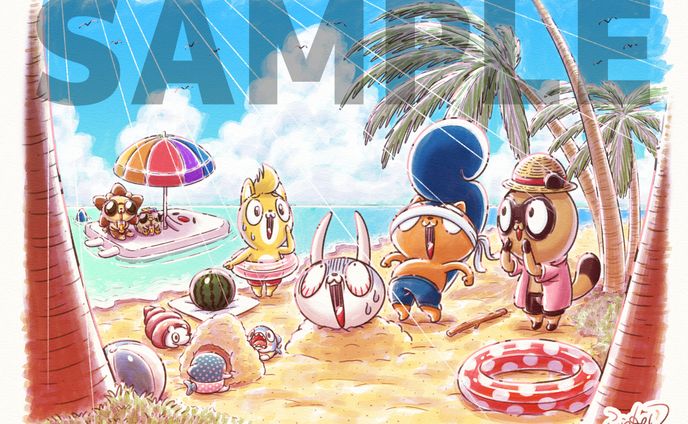 イラストレーター・漫画家、ポストカード