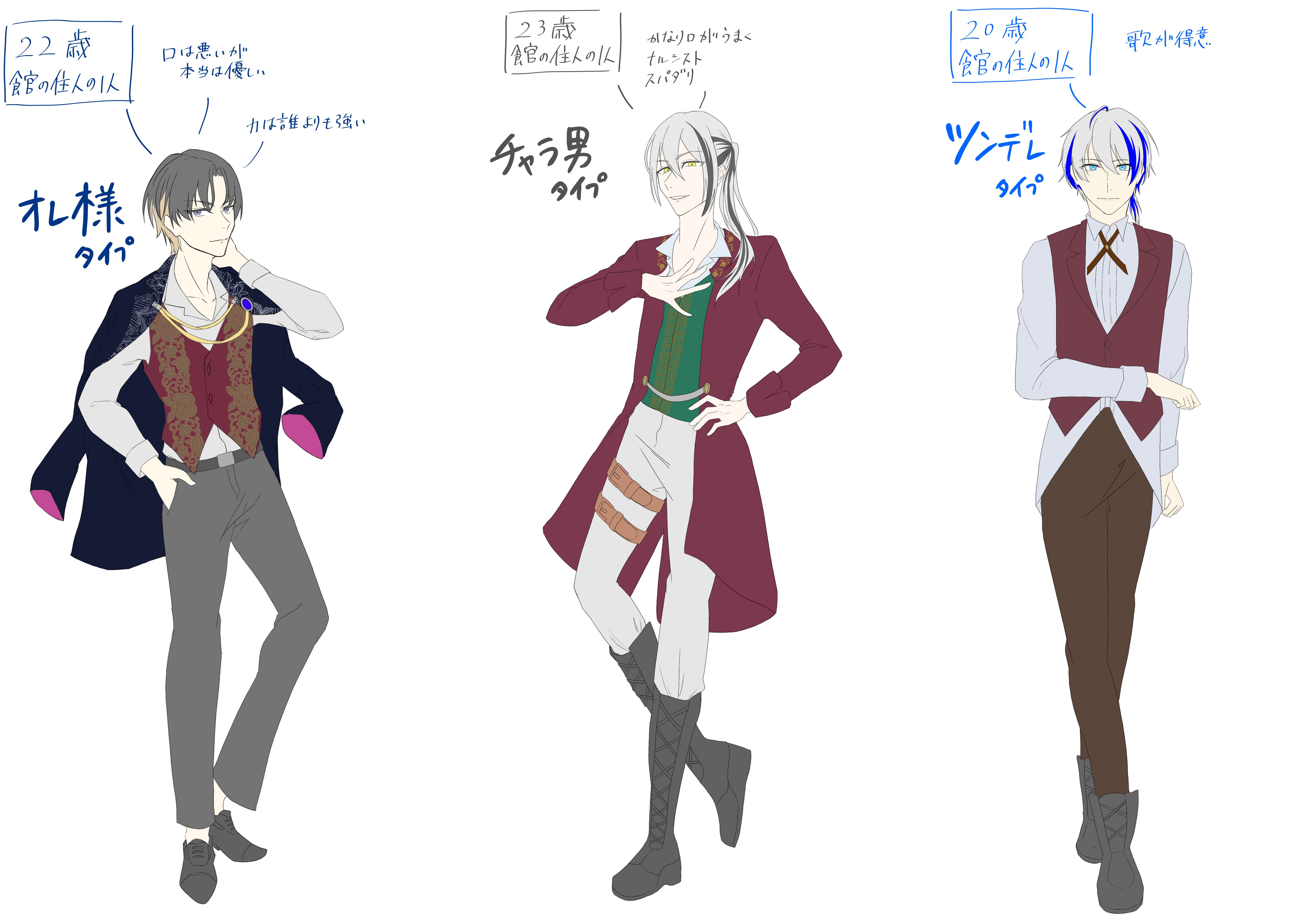 キャラクターデザイン