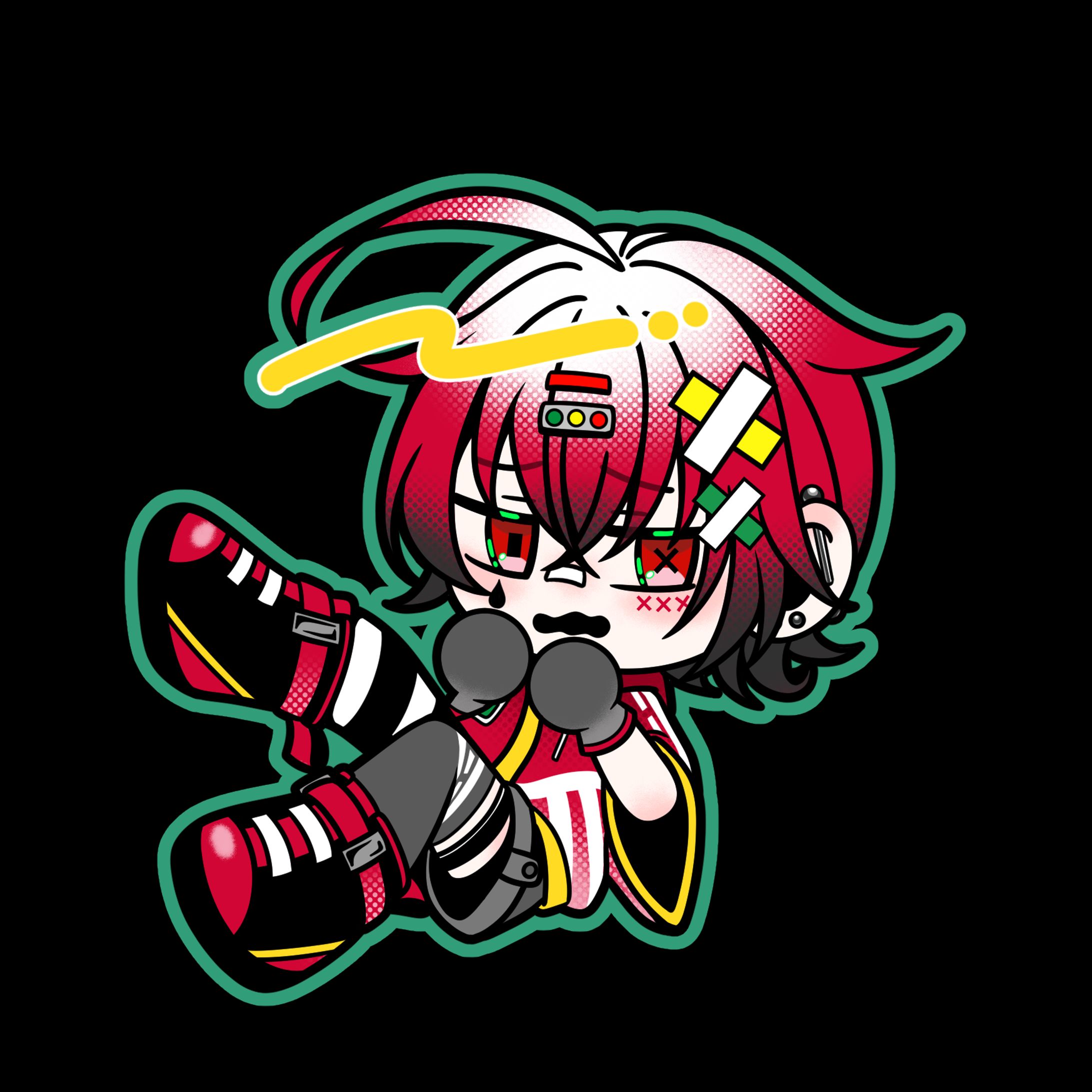 信号機　ミニキャラ-1