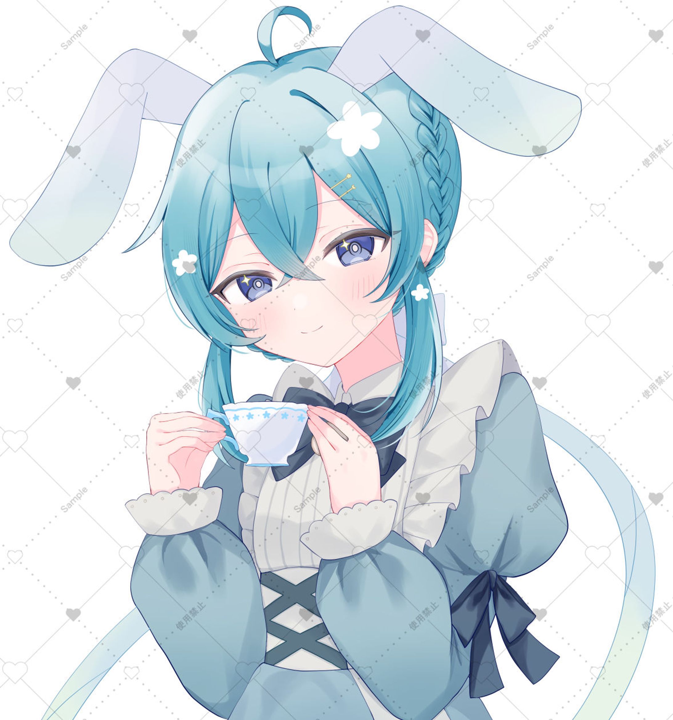 星野花月様ご依頼イラスト-1