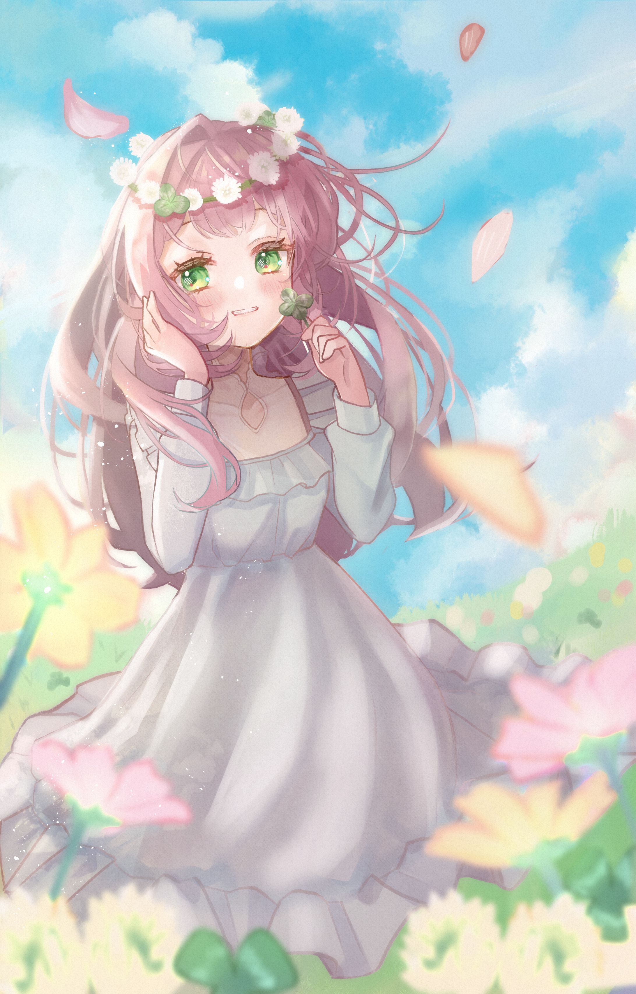 【オリジナル】春一枚絵-1