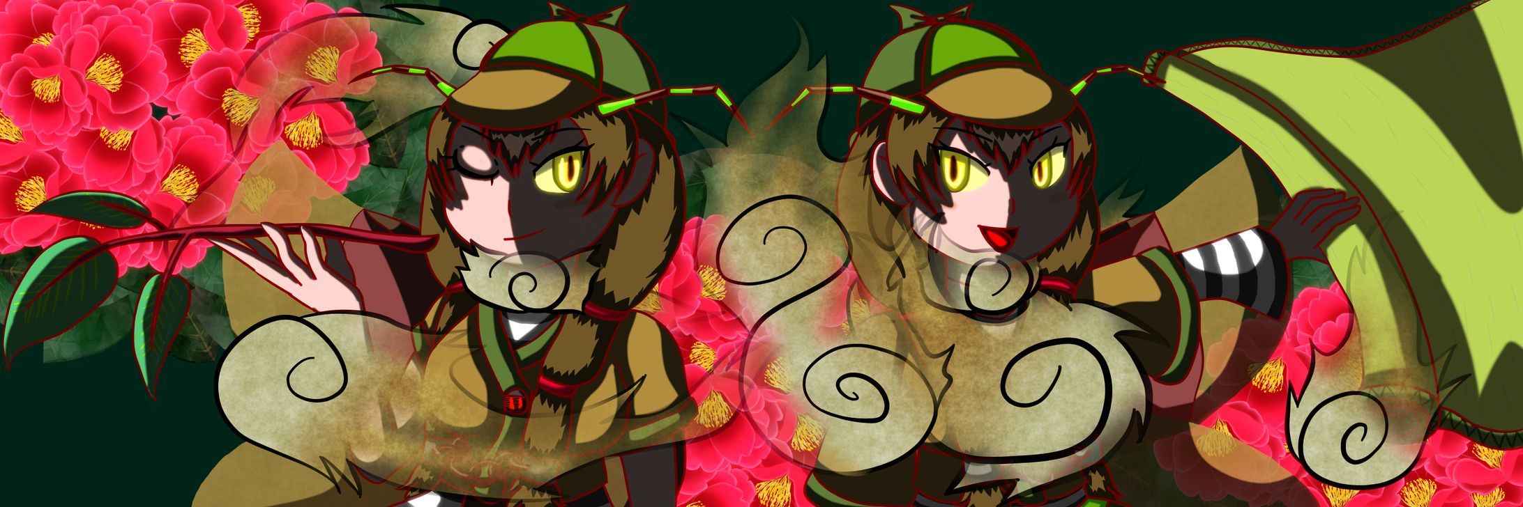 東方Projectの二次創作キャラクターのイラスト-1