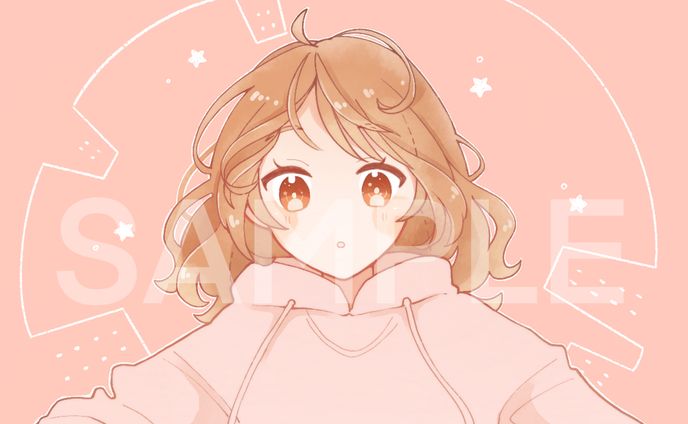 【歌ってみた動画サムネイルイラスト】