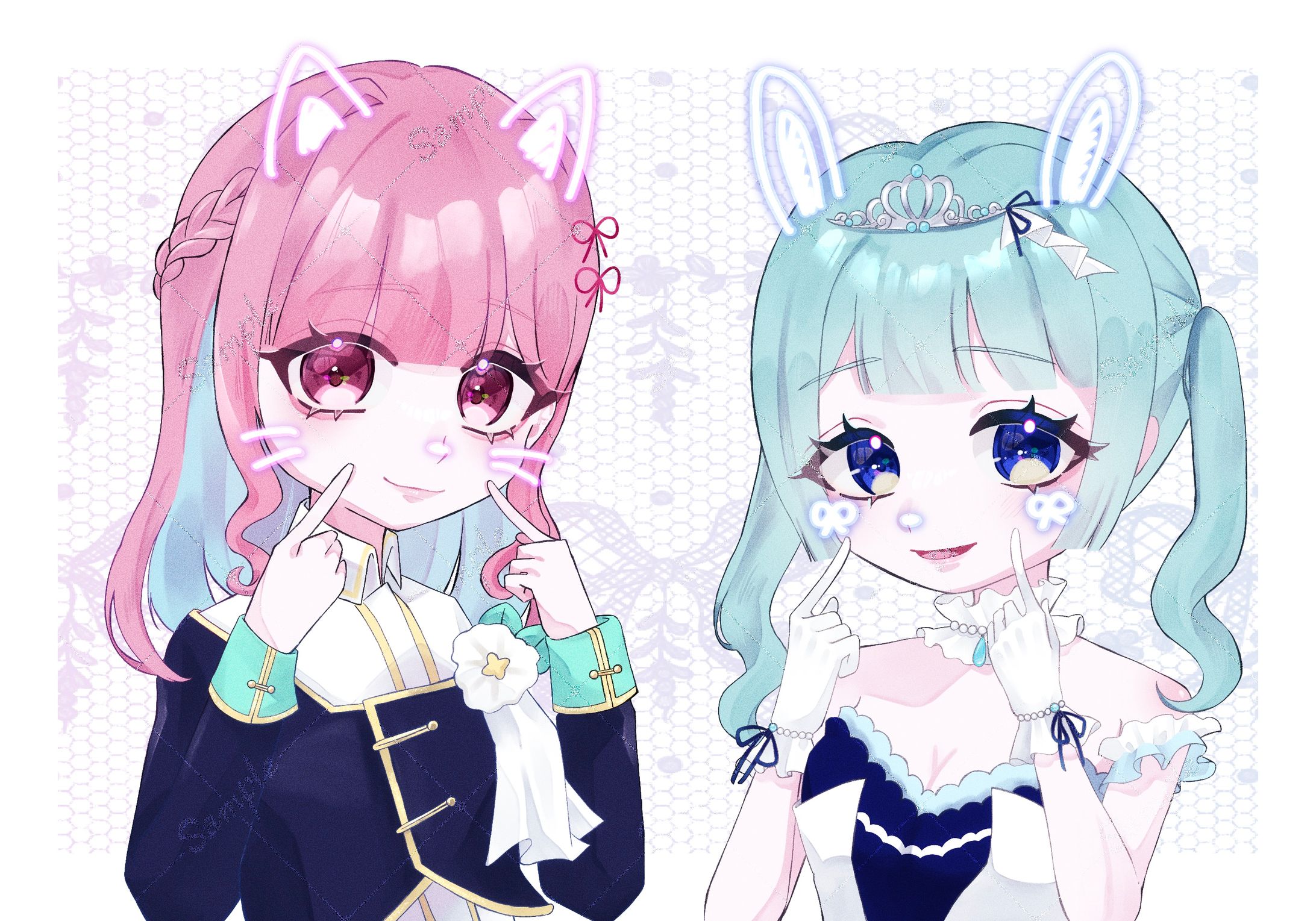 有償依頼：ペアイラスト-1