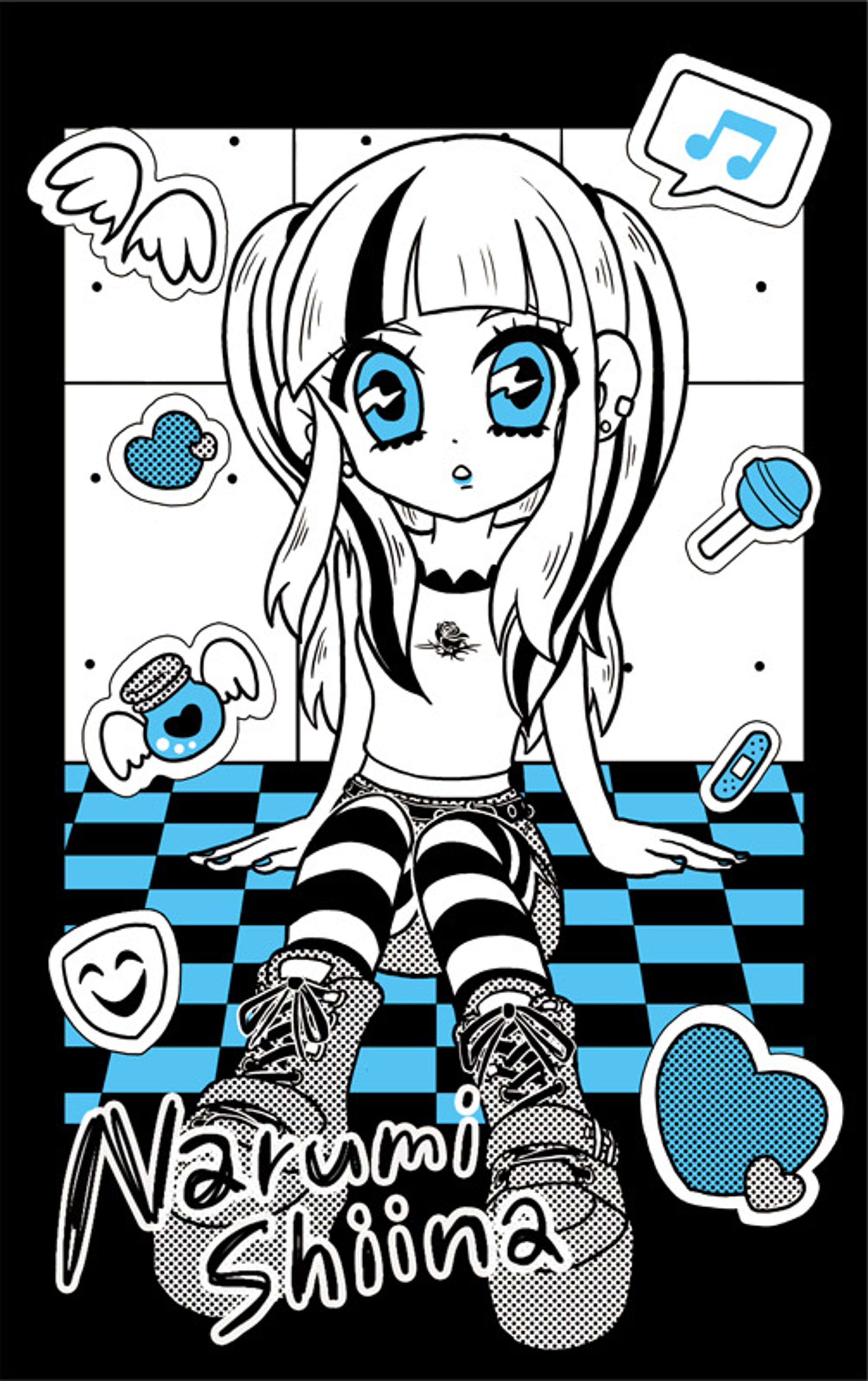 【グッズイラスト】Youtuber シイナナルミ様（@NARUMIN_com） グッズイラスト-1