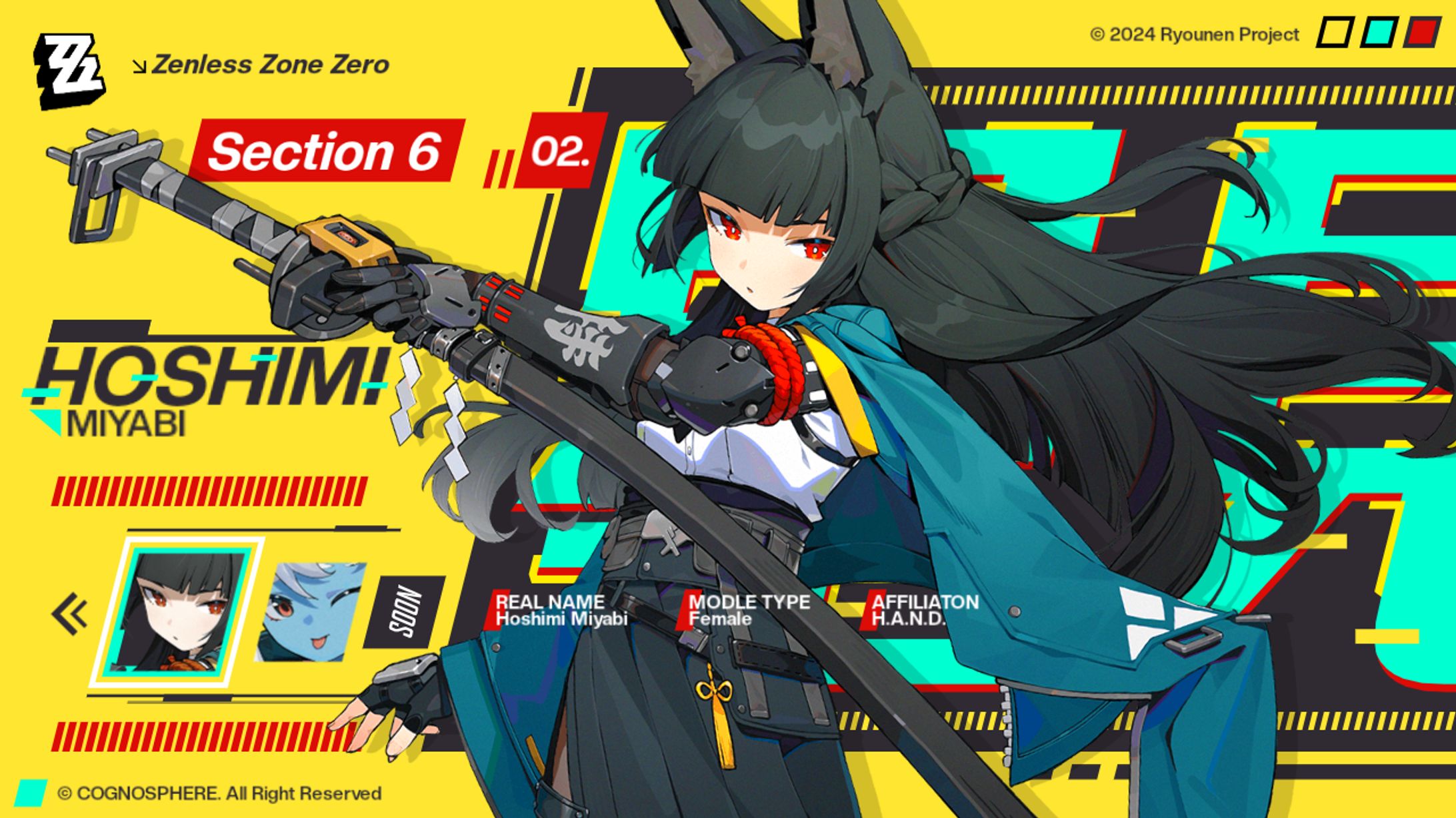 [Poster] Hoshimi Miyabi | Zenless Zone Zero-1