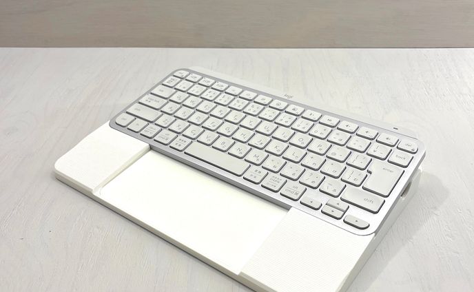 MagicTrackpad & MxKeysMini ドッキングトレイ