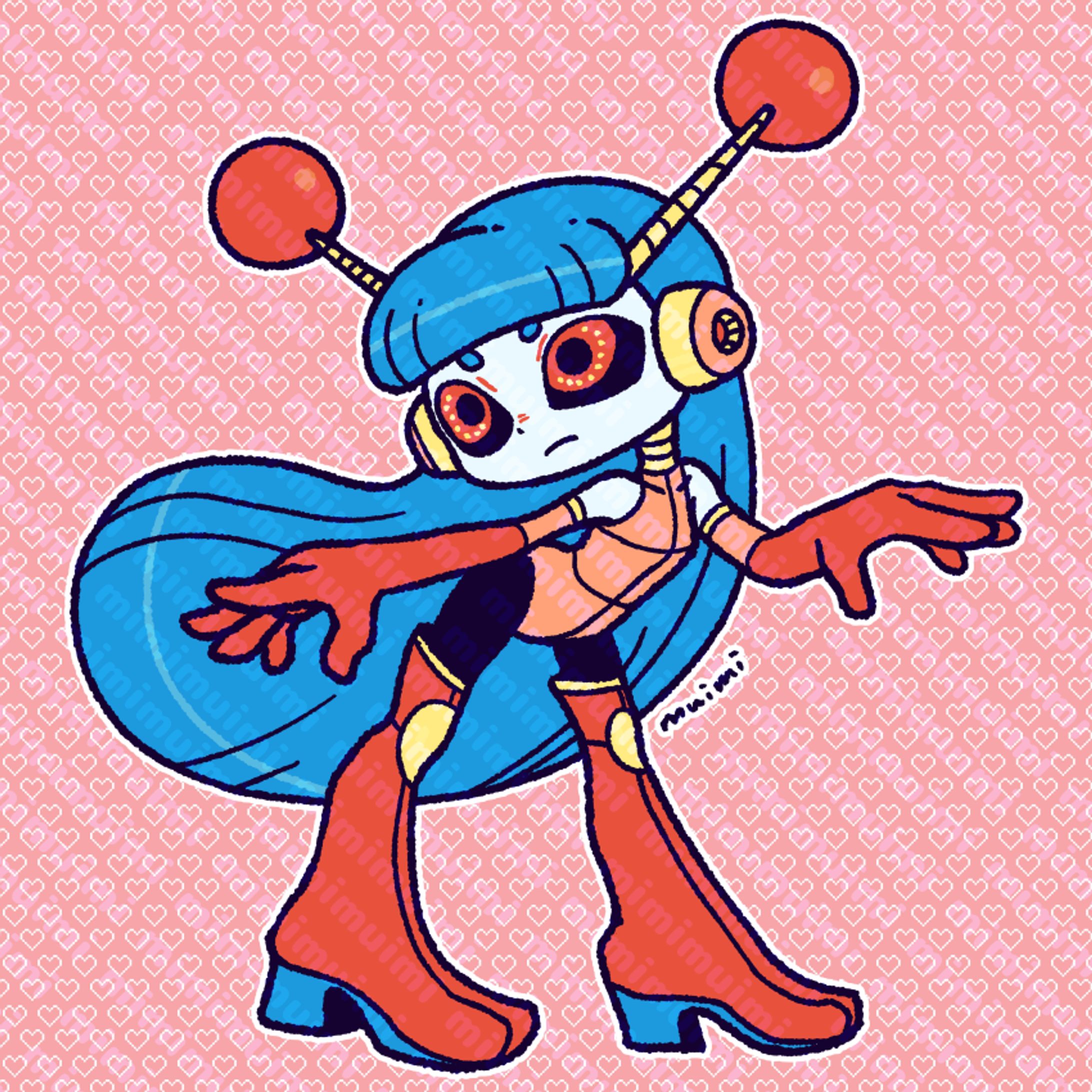 【キャラデザ】宇宙ロボットロボコちゃん-1