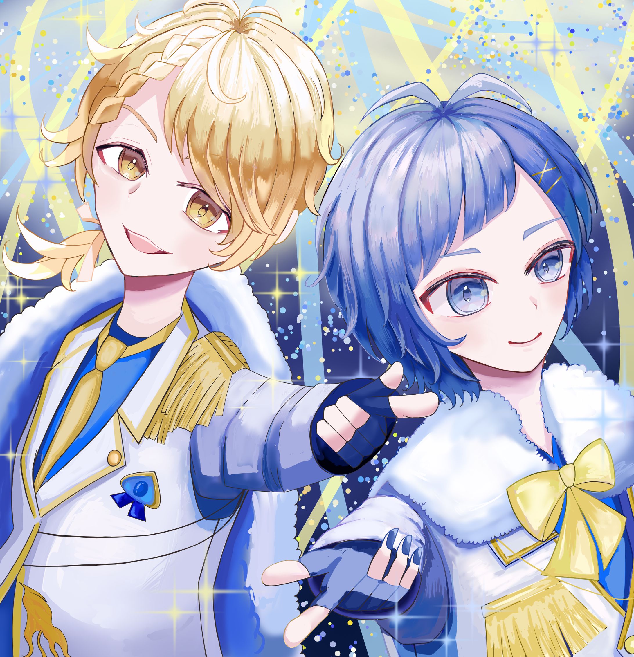 LIPLIP生誕祭2026イラスト💙💛-1