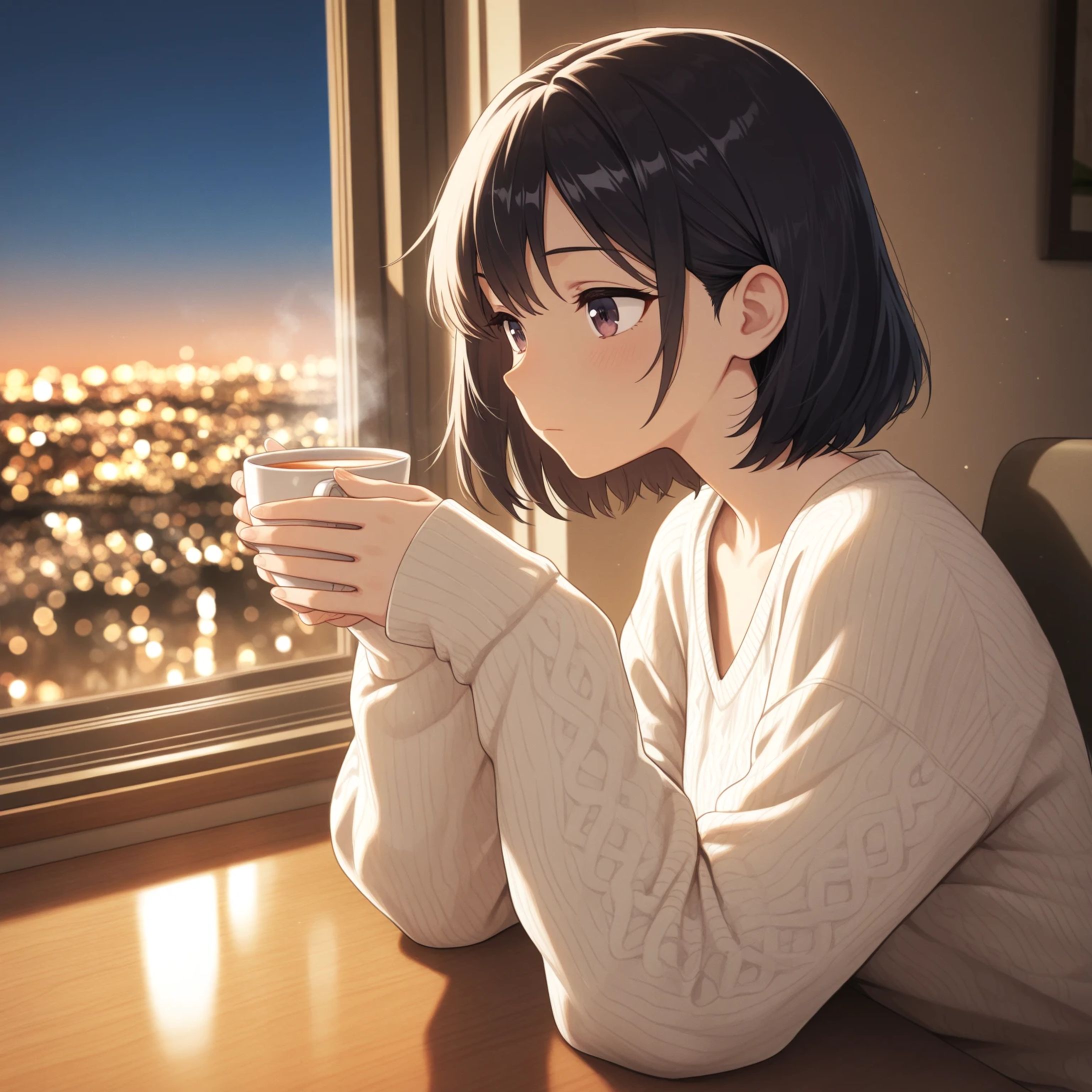 アンニュイな女性-1