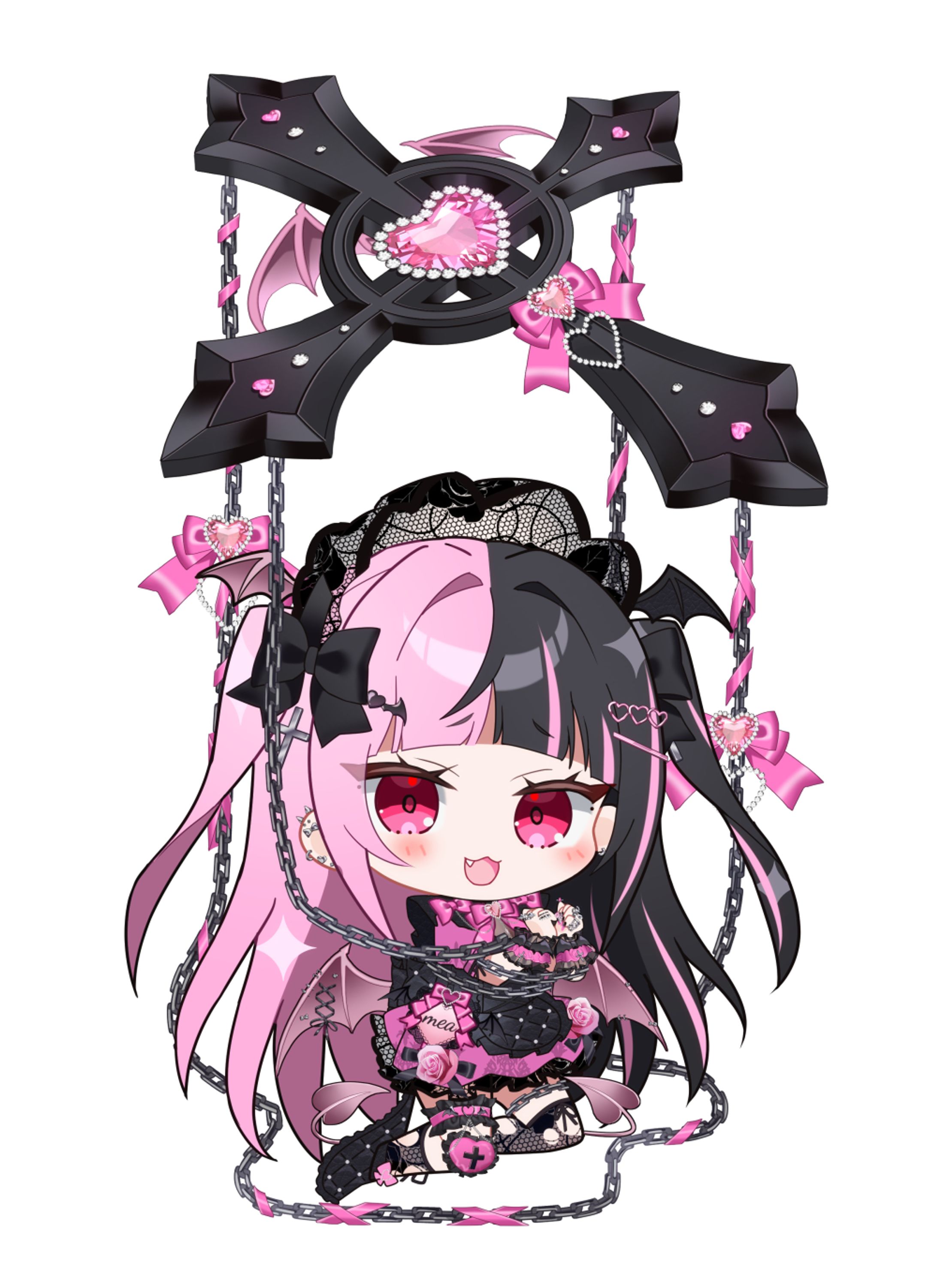 黒亞めあ様　SD　ご依頼絵-1