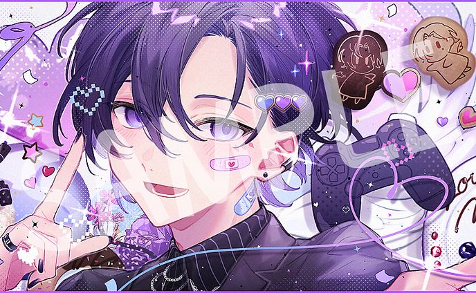 【個人依頼】『愛言葉Ⅳ』歌ってみたイラスト
