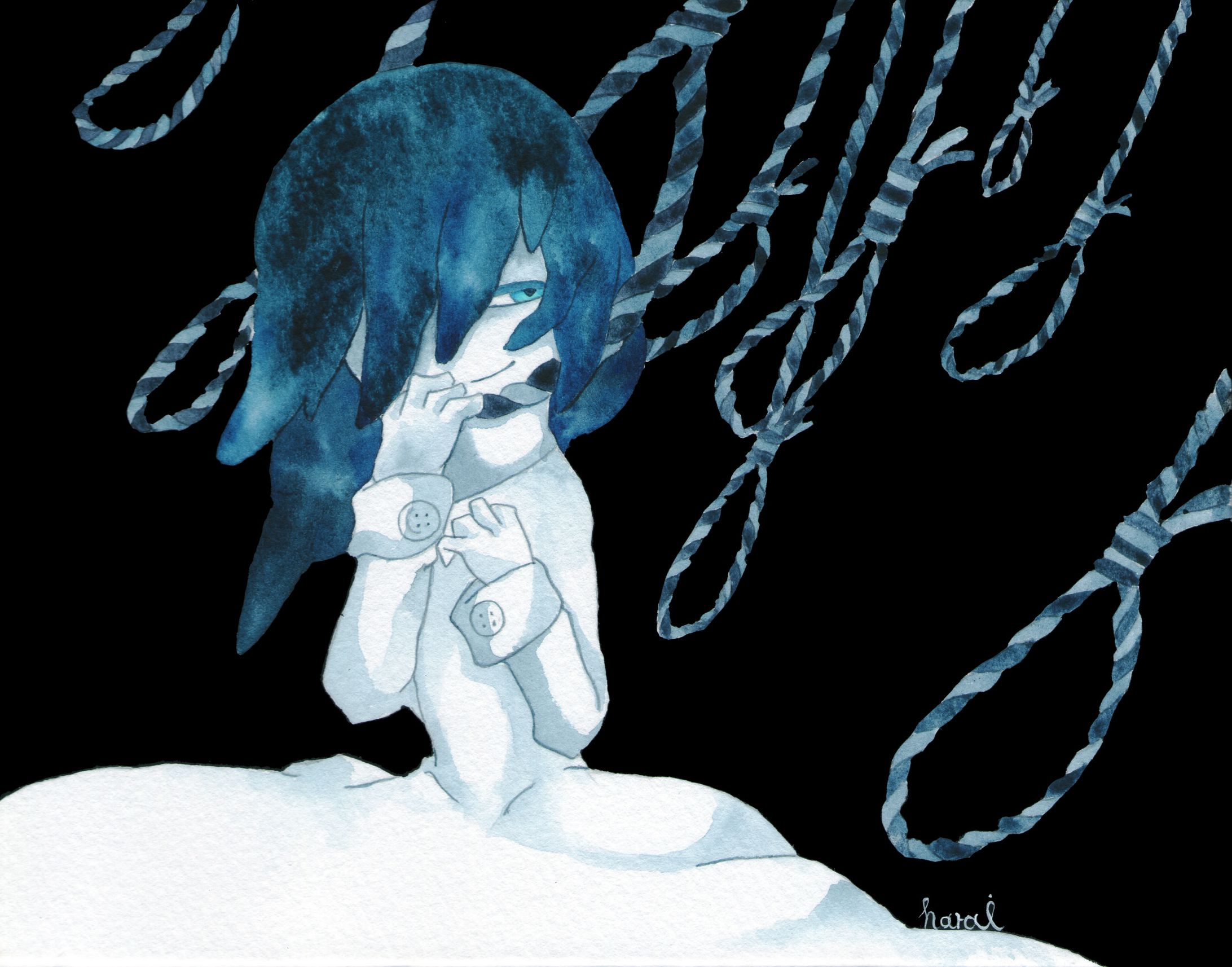 水彩画小作品集サンプル-1