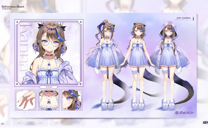 Reference sheet - Airi Kanna (2024)