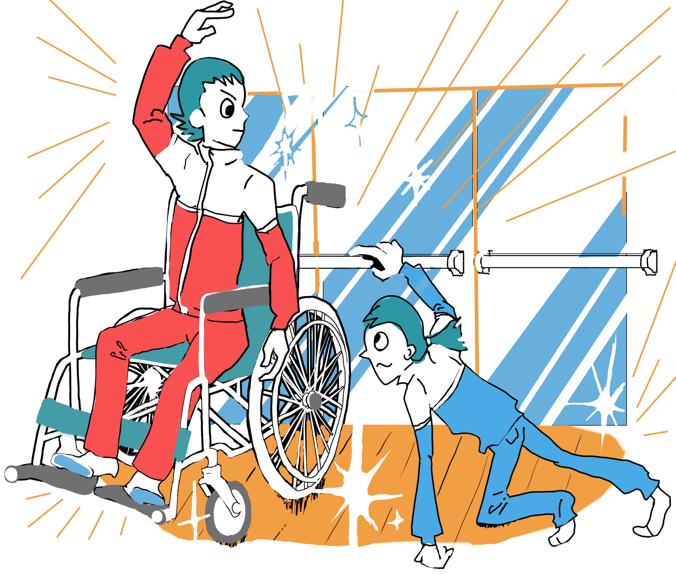 番組向けイラストカット-1