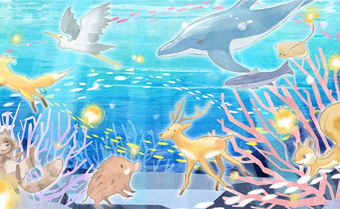絵本シアターイラスト