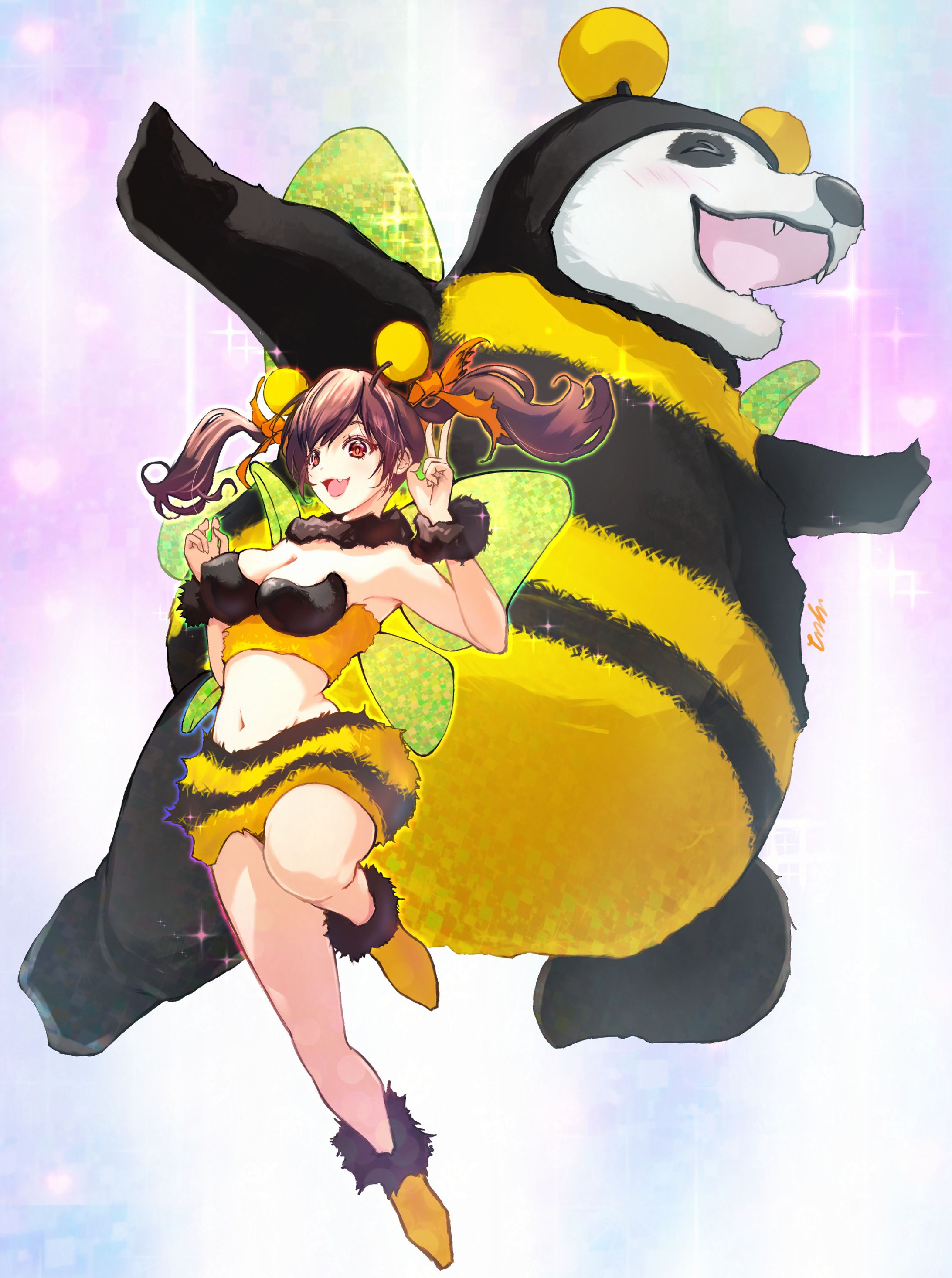 シャオ＆パンダ（二次創作）-1